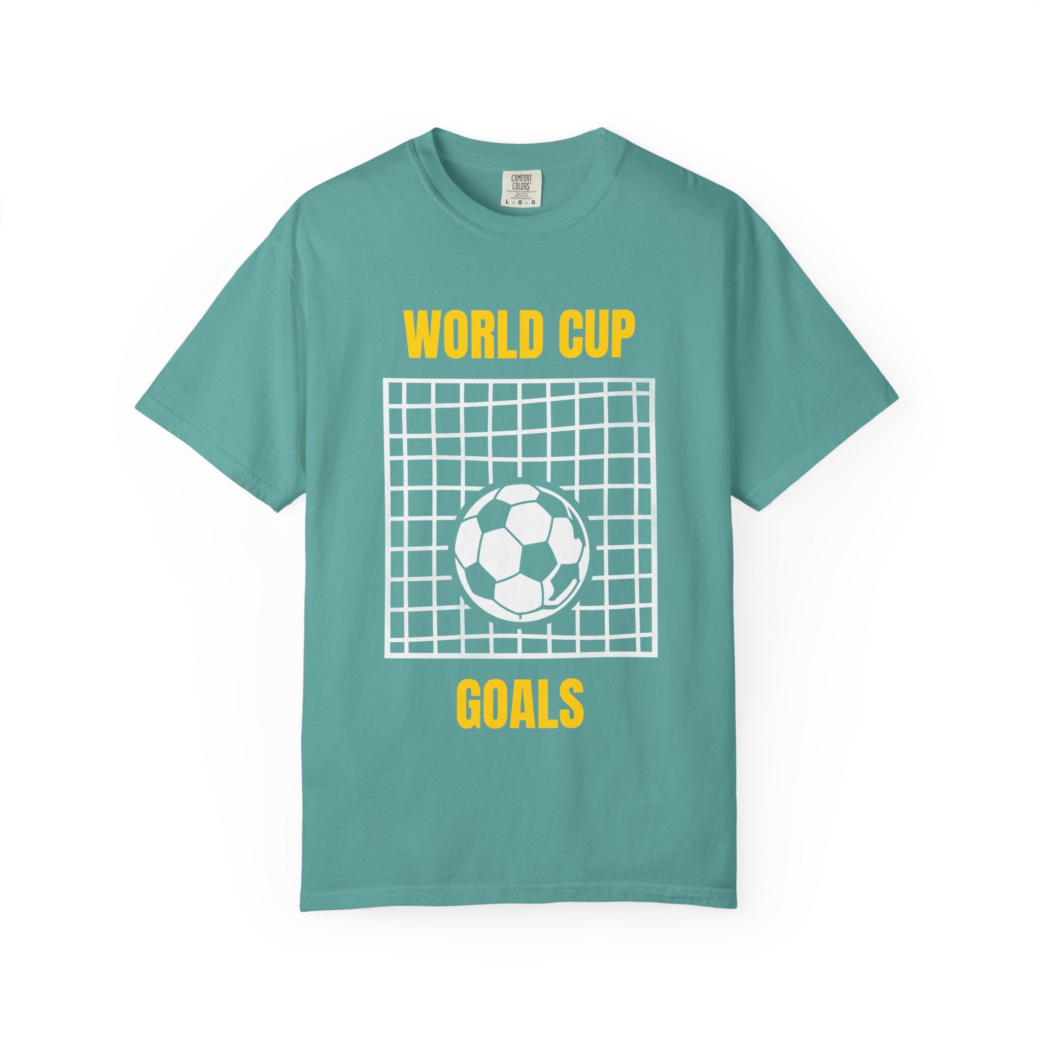 World Cup Goals T-Shirt – Soccer Goal Net & Ball Tee