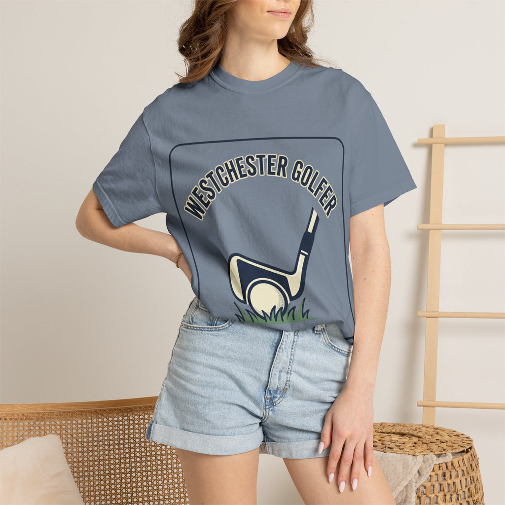 Westchester Golfer T-Shirt — Retro Golf Club & Tee Graphic