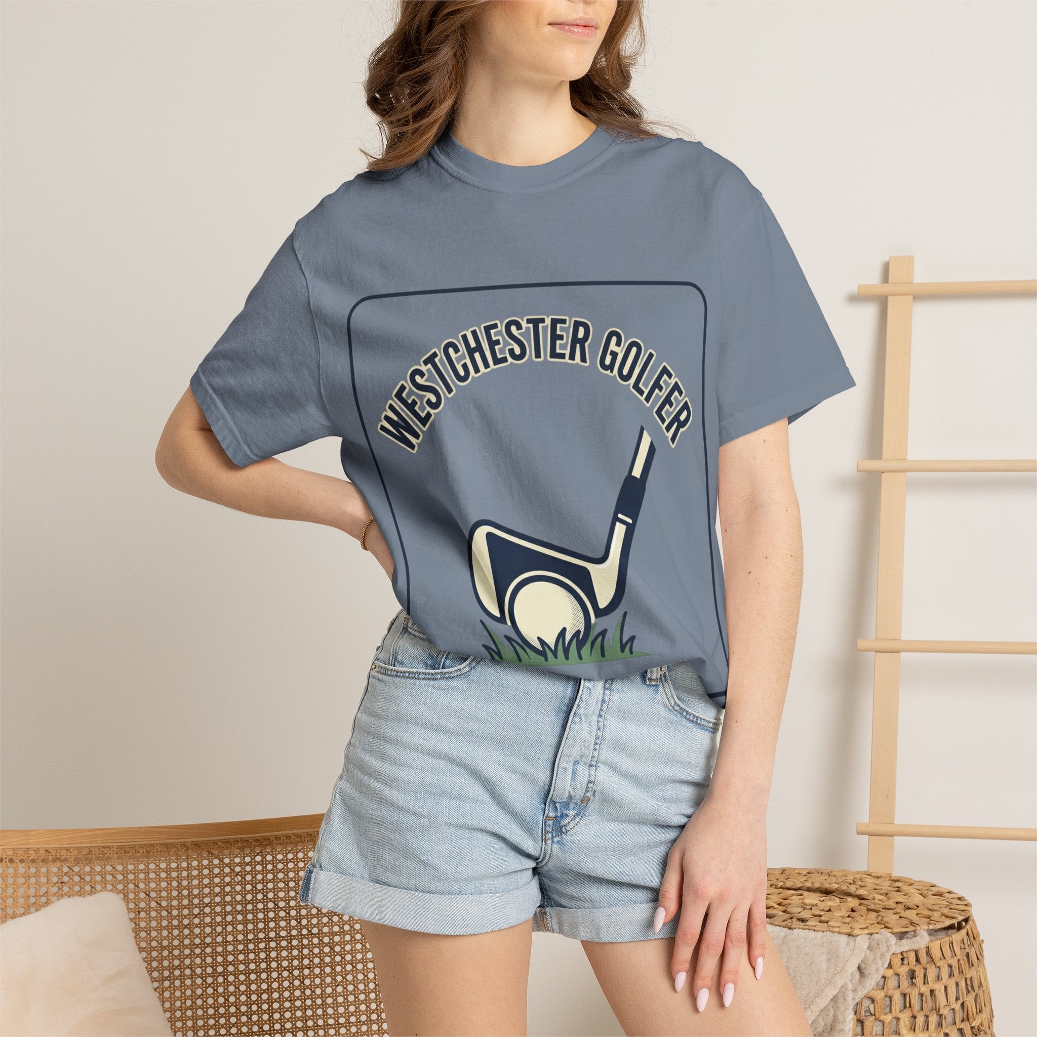 Westchester Golfer T-Shirt — Retro Golf Club & Tee Graphic