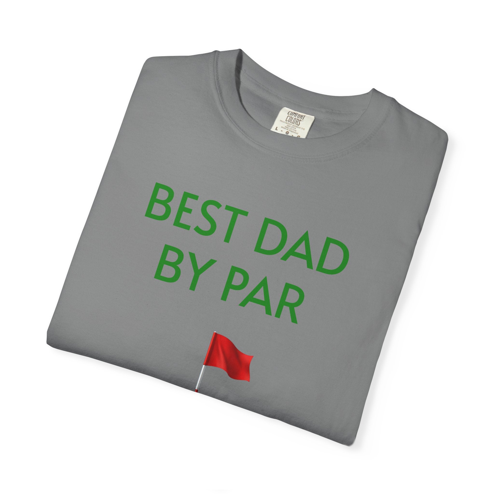Best Dad By Par Golf T-Shirt — Funny Golfing Father's Day Gift Tee