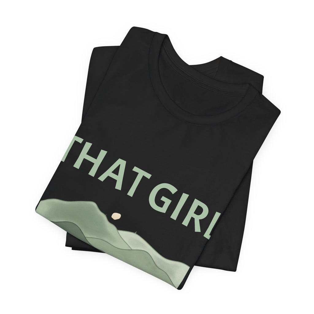 That Girl Era T-Shirt – Retro Mountain Graphic Tee for Empowered Women