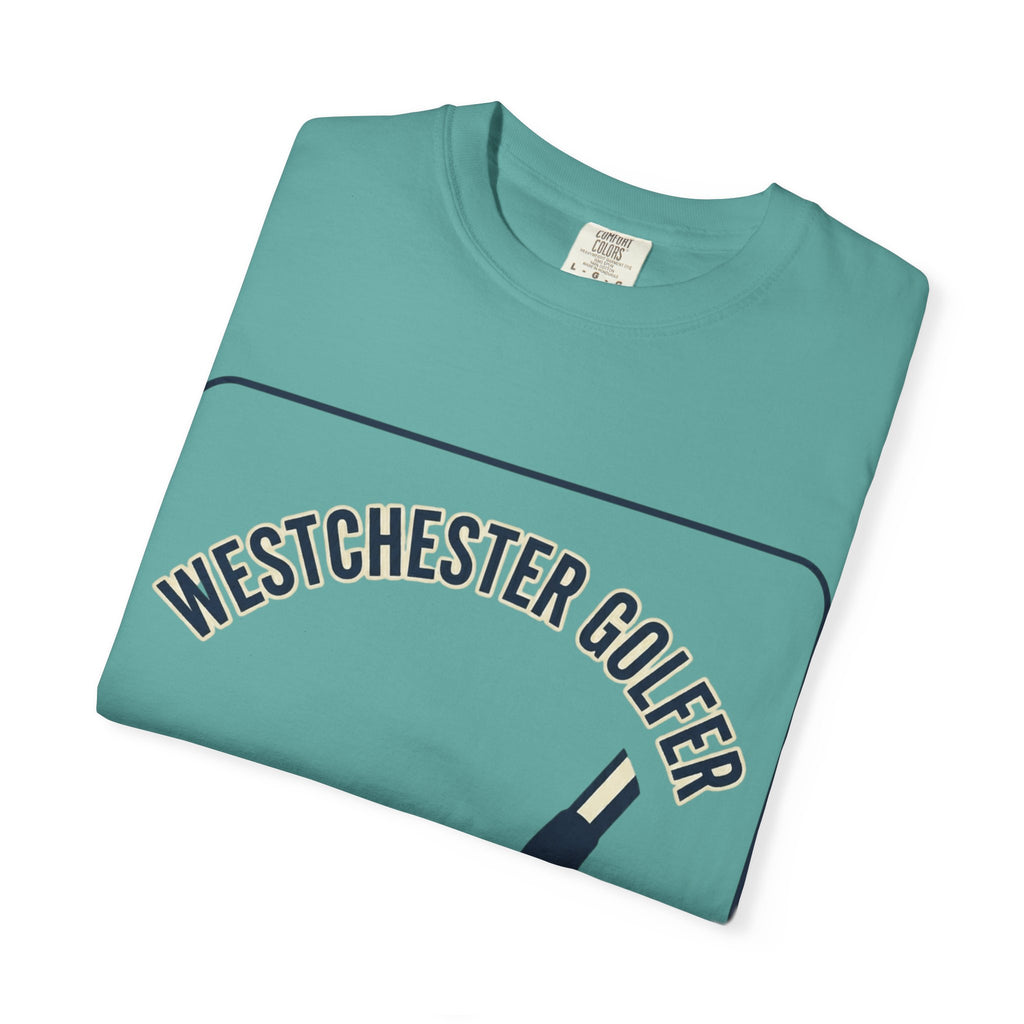 Westchester Golfer T-Shirt — Retro Golf Club & Tee Graphic