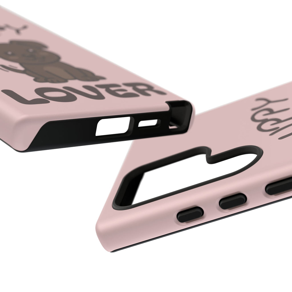 Puppy Lover Phone Case — Cute Brown Puppy Tough Phone Cover