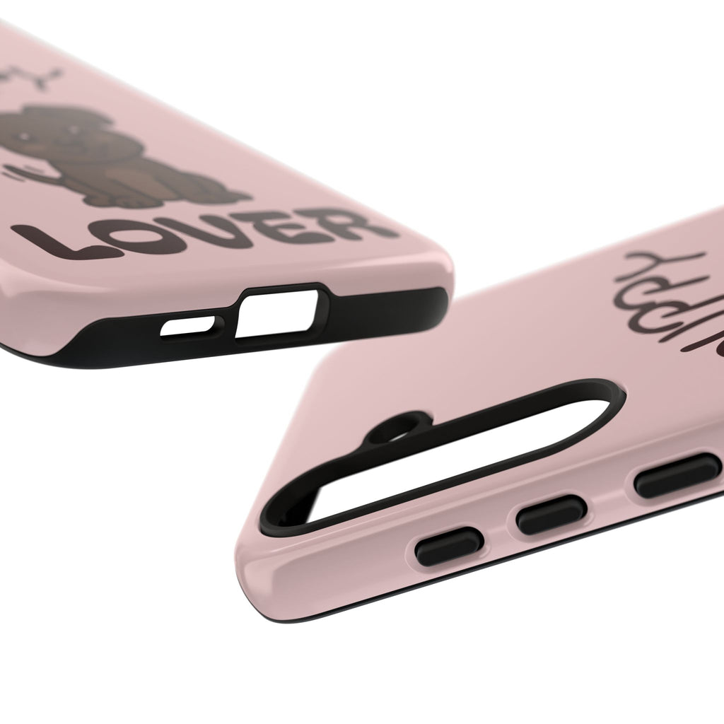 Puppy Lover Phone Case — Cute Brown Puppy Tough Phone Cover