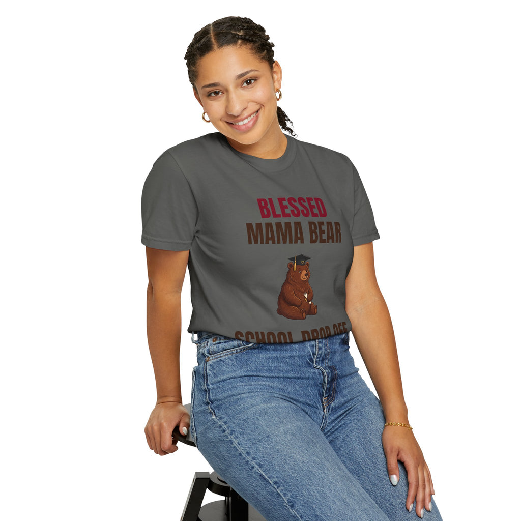 Mama Bear "School Drop Off Survivor" T-Shirt