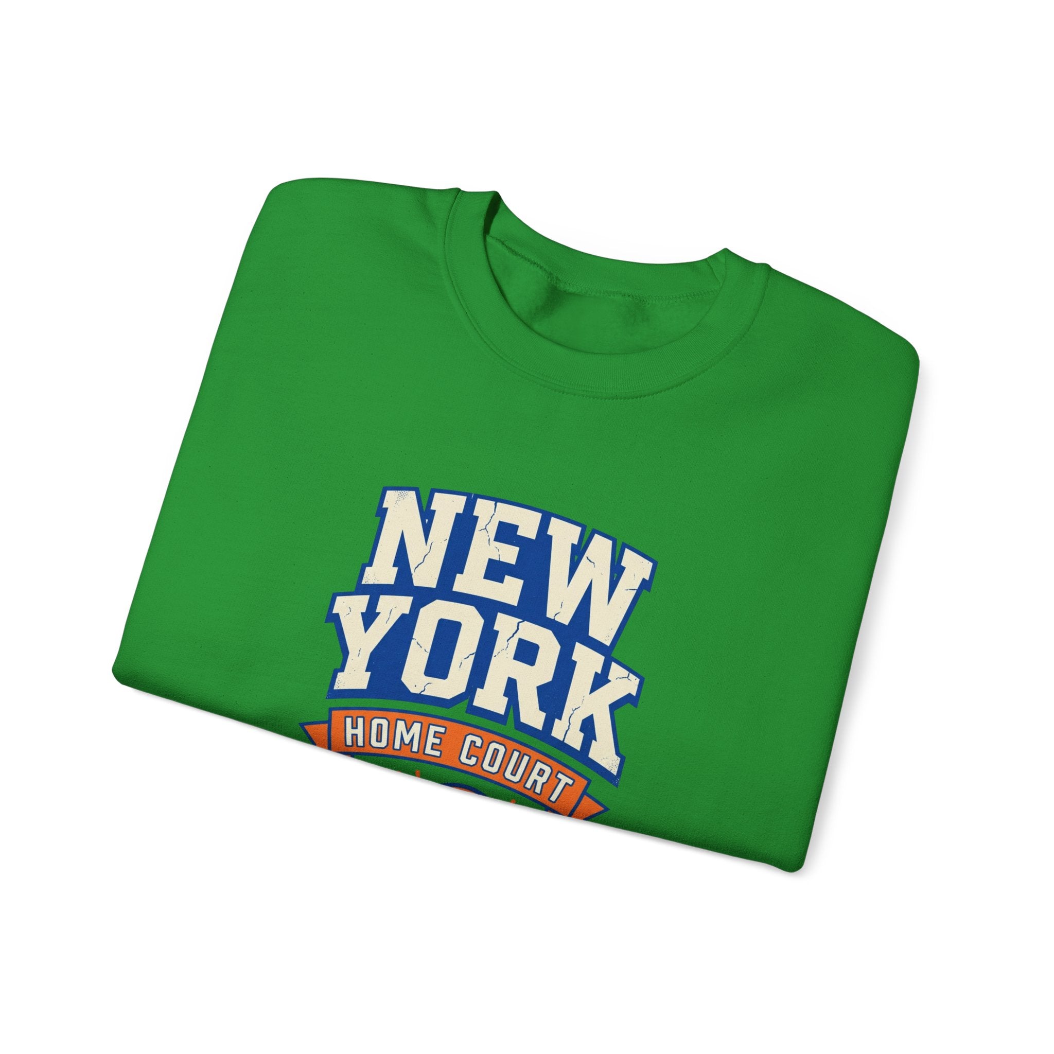 New York Home Court Sweatshirt | Vintage Basketball Pride