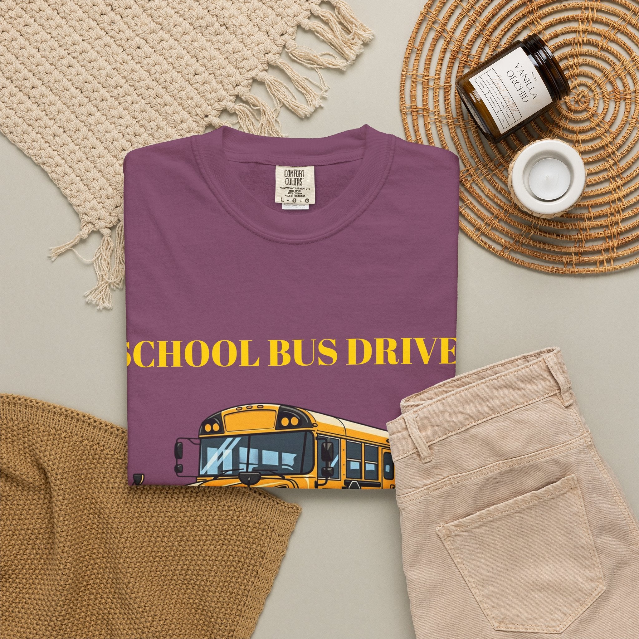School Bus Driver T-Shirt — "Keeping Your Kids Safe"