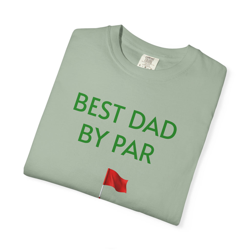 Best Dad By Par Golf T-Shirt — Funny Golfing Father's Day Gift Tee