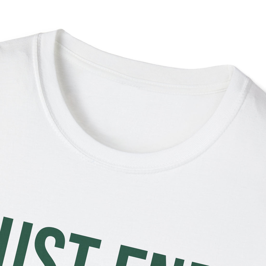 Just End The Suffering T-Shirt — Funny Football Fan Dark Humor Tee