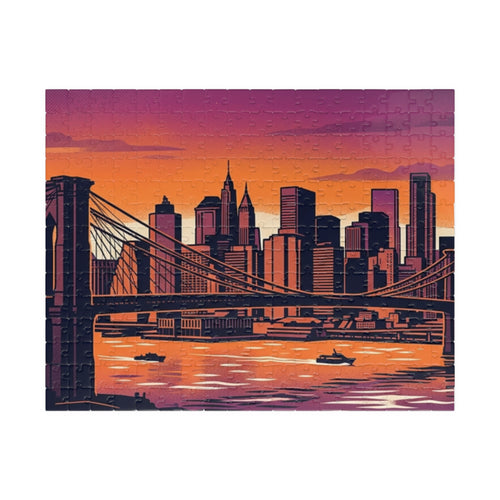 City Sunset Puzzle — Skyline Jigsaw (110/252/520/1014 pcs)