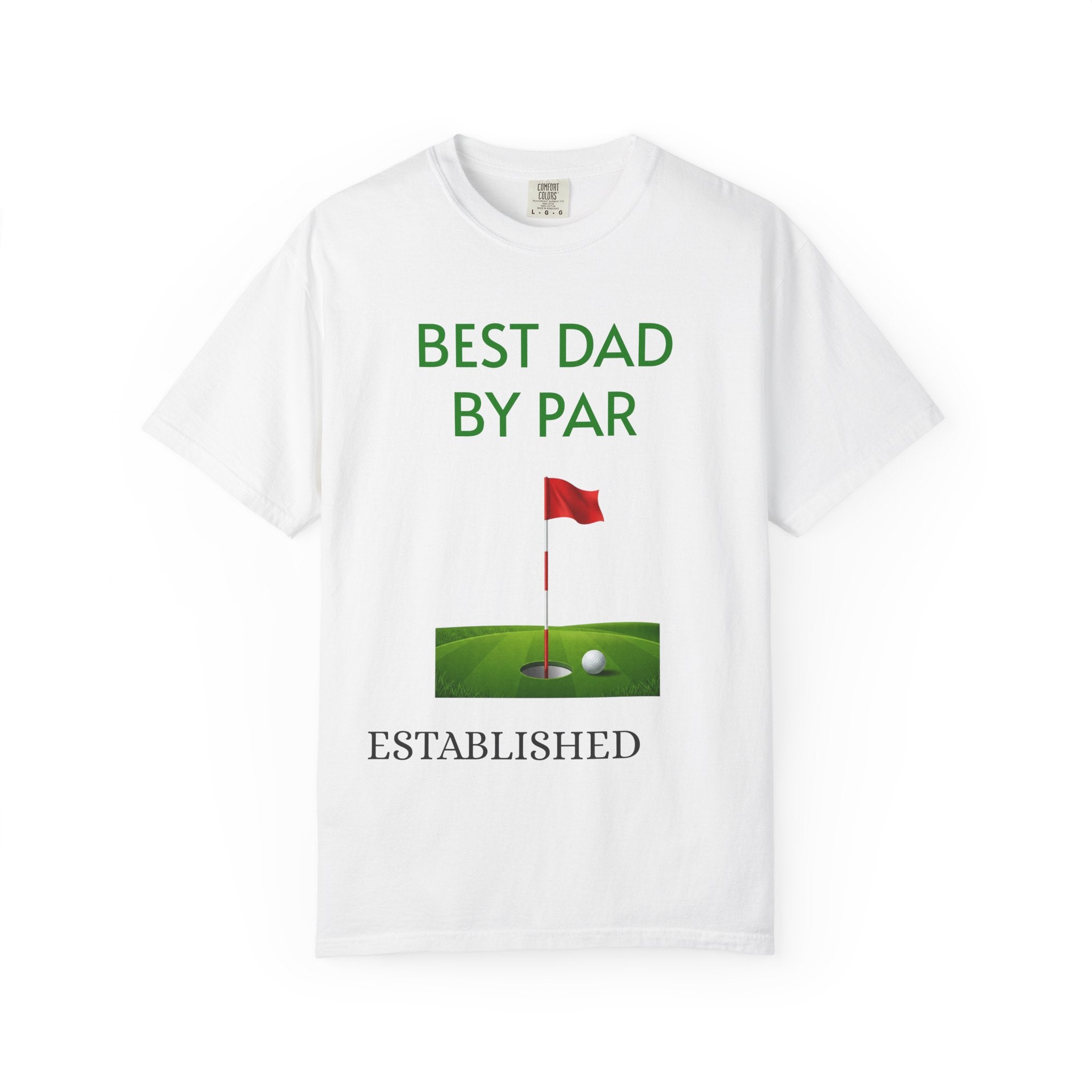 Best Dad By Par Golf T-Shirt — Funny Golfing Father's Day Gift Tee