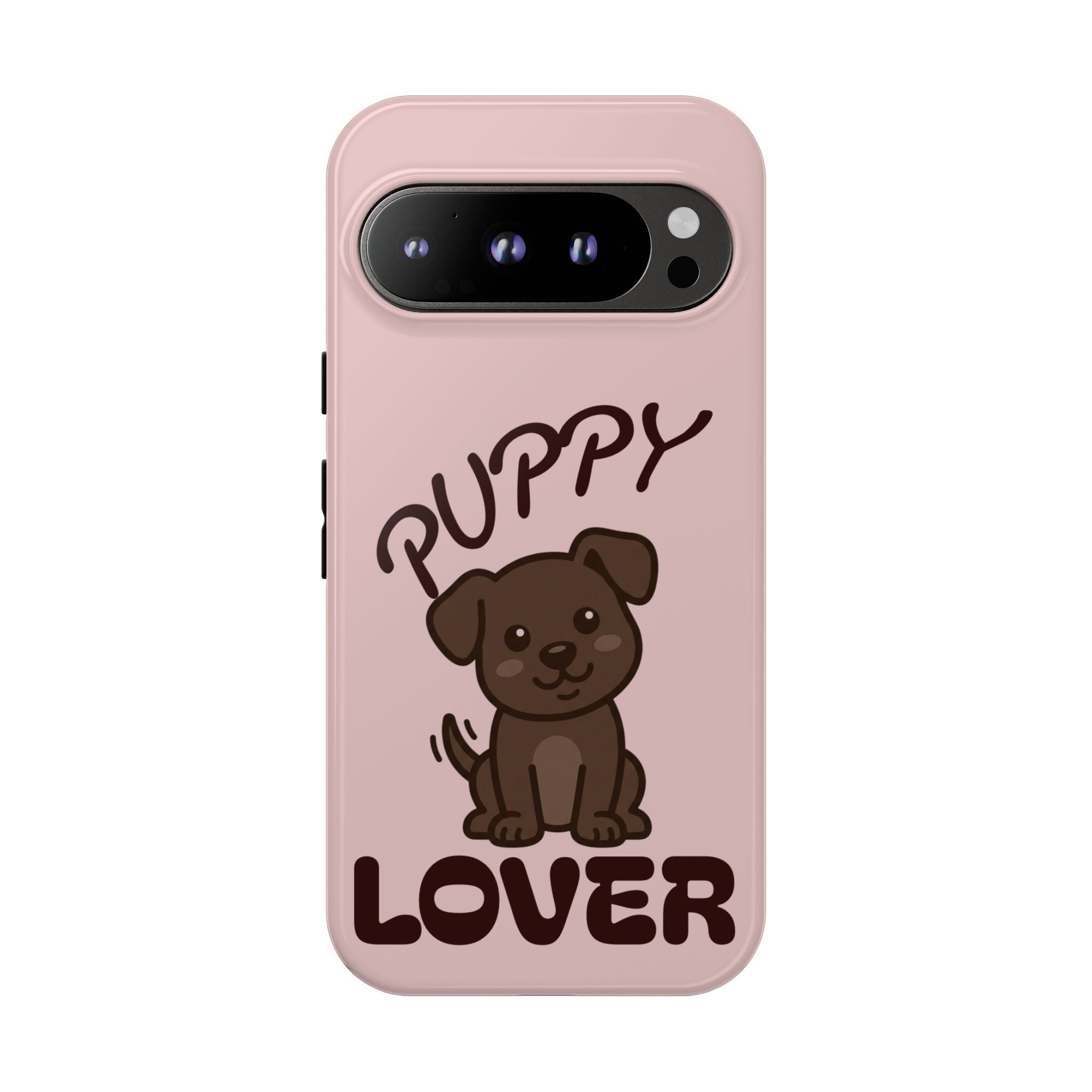 Puppy Lover Phone Case — Cute Brown Puppy Tough Phone Cover