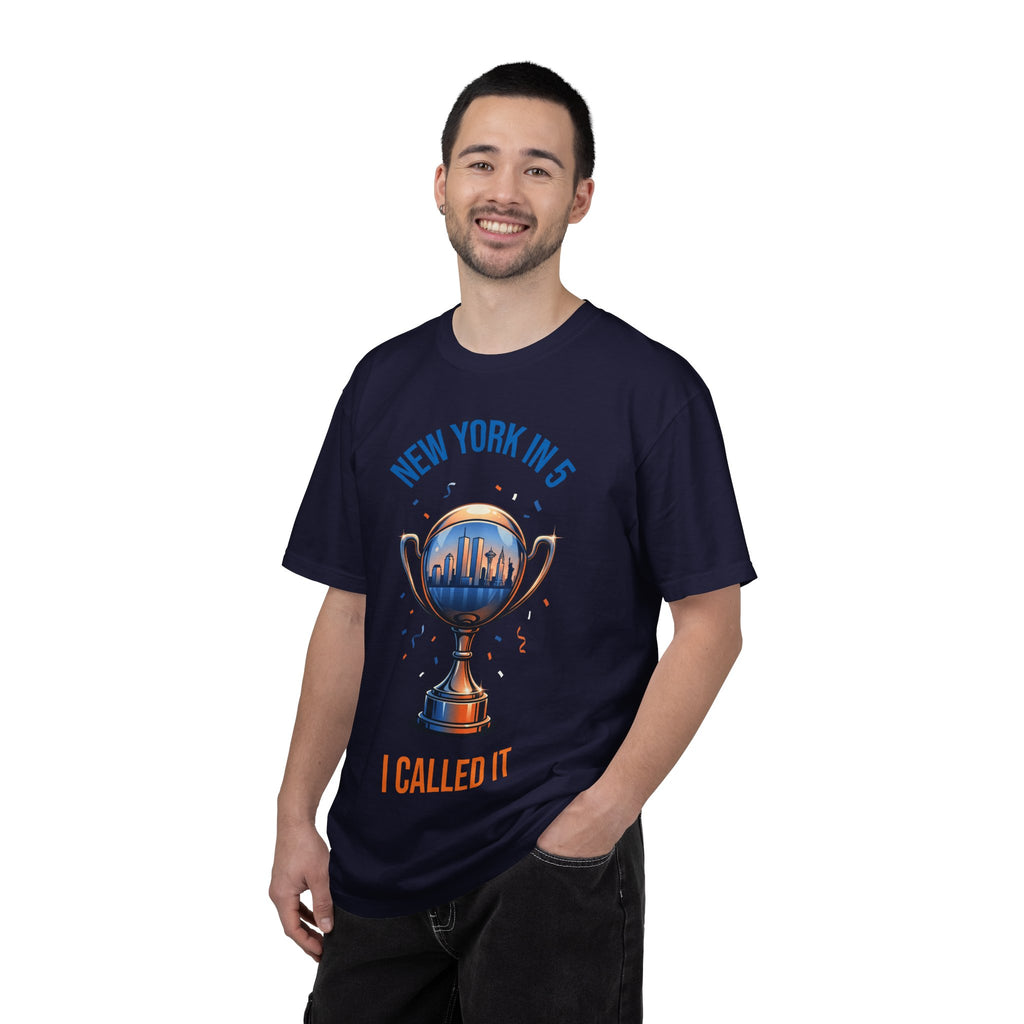 T‑Shirt — “New York in 5, I Called It” Trophy Graphic