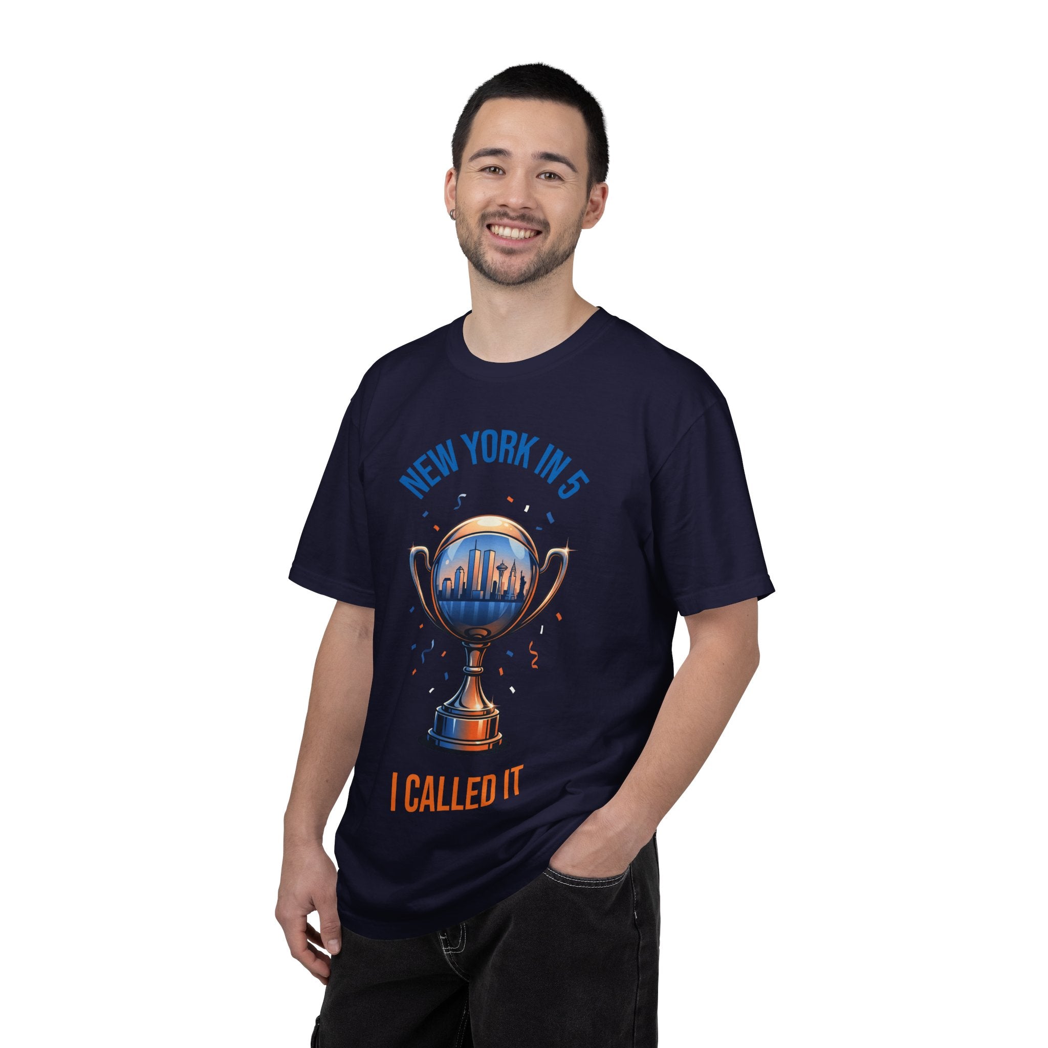 T‑Shirt — “New York in 5, I Called It” Trophy Graphic