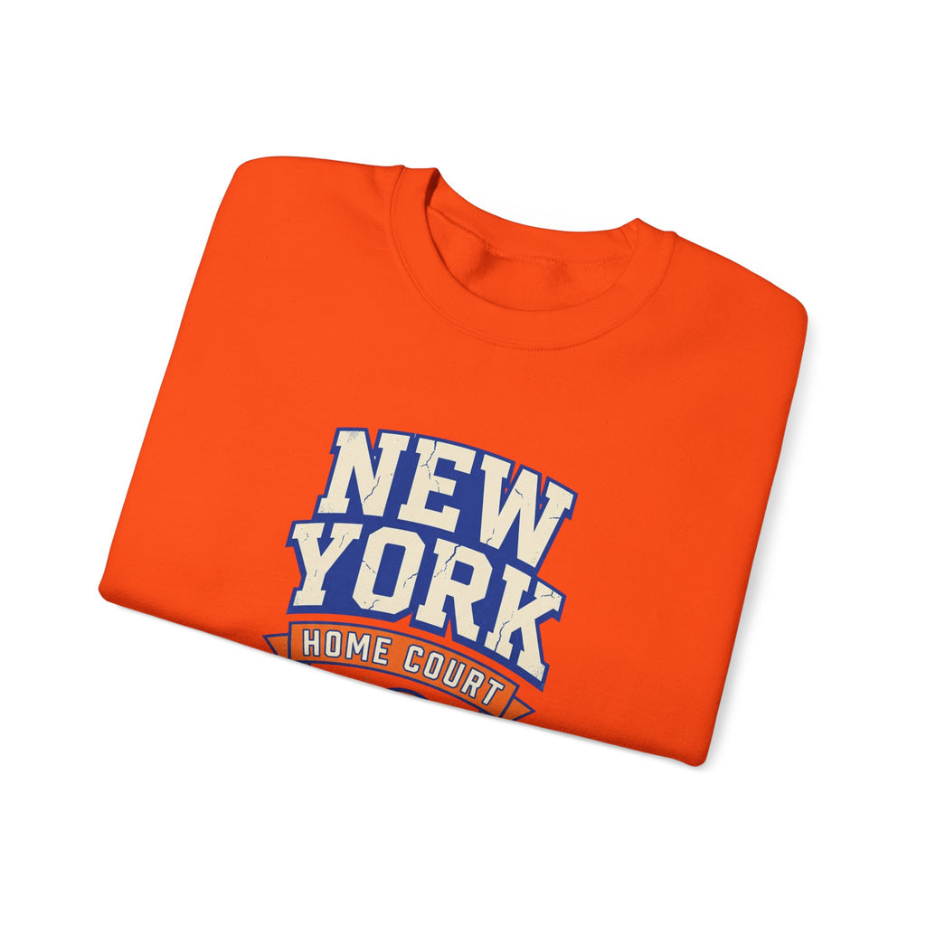 New York Home Court Sweatshirt | Vintage Basketball Pride