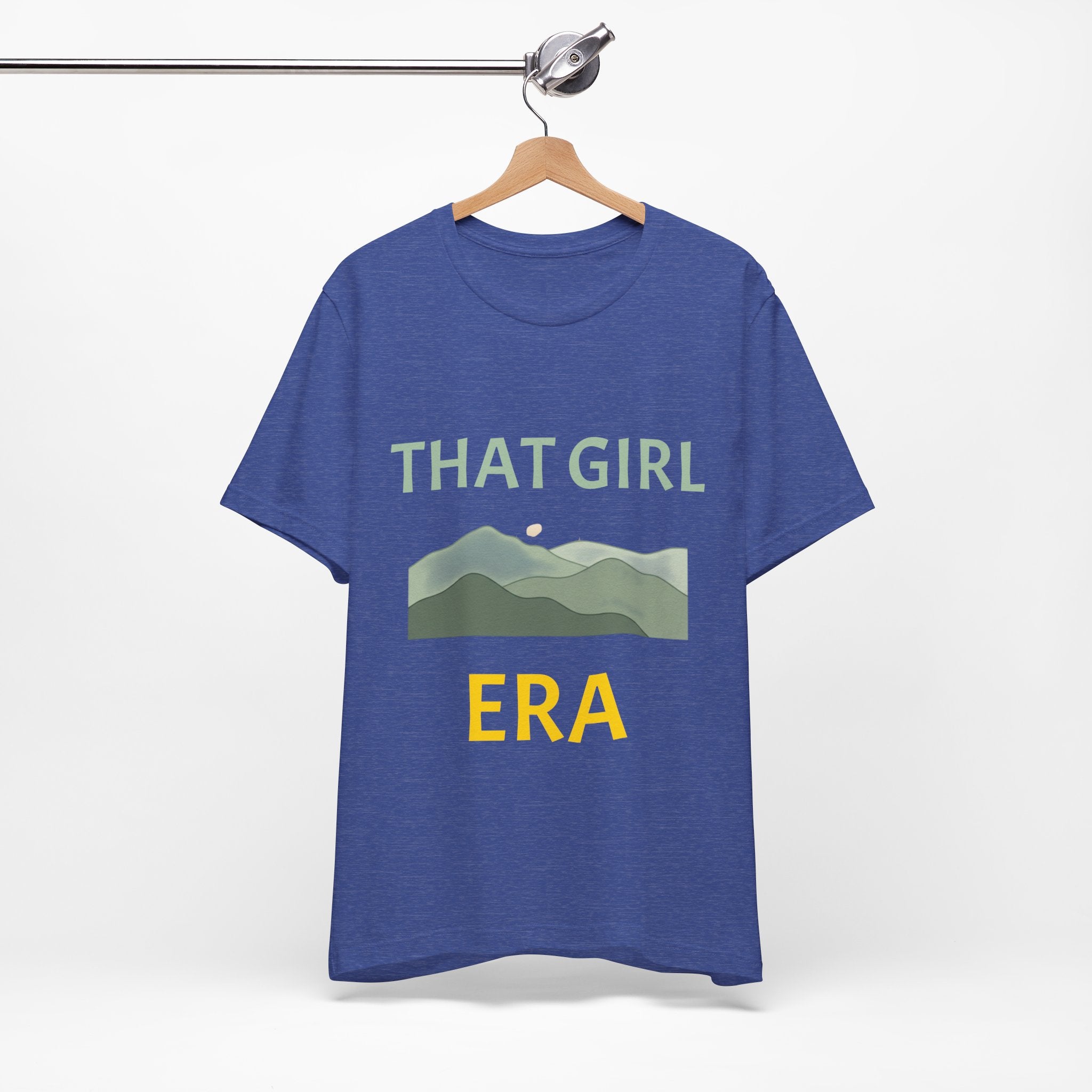 That Girl Era T-Shirt – Retro Mountain Graphic Tee for Empowered Women
