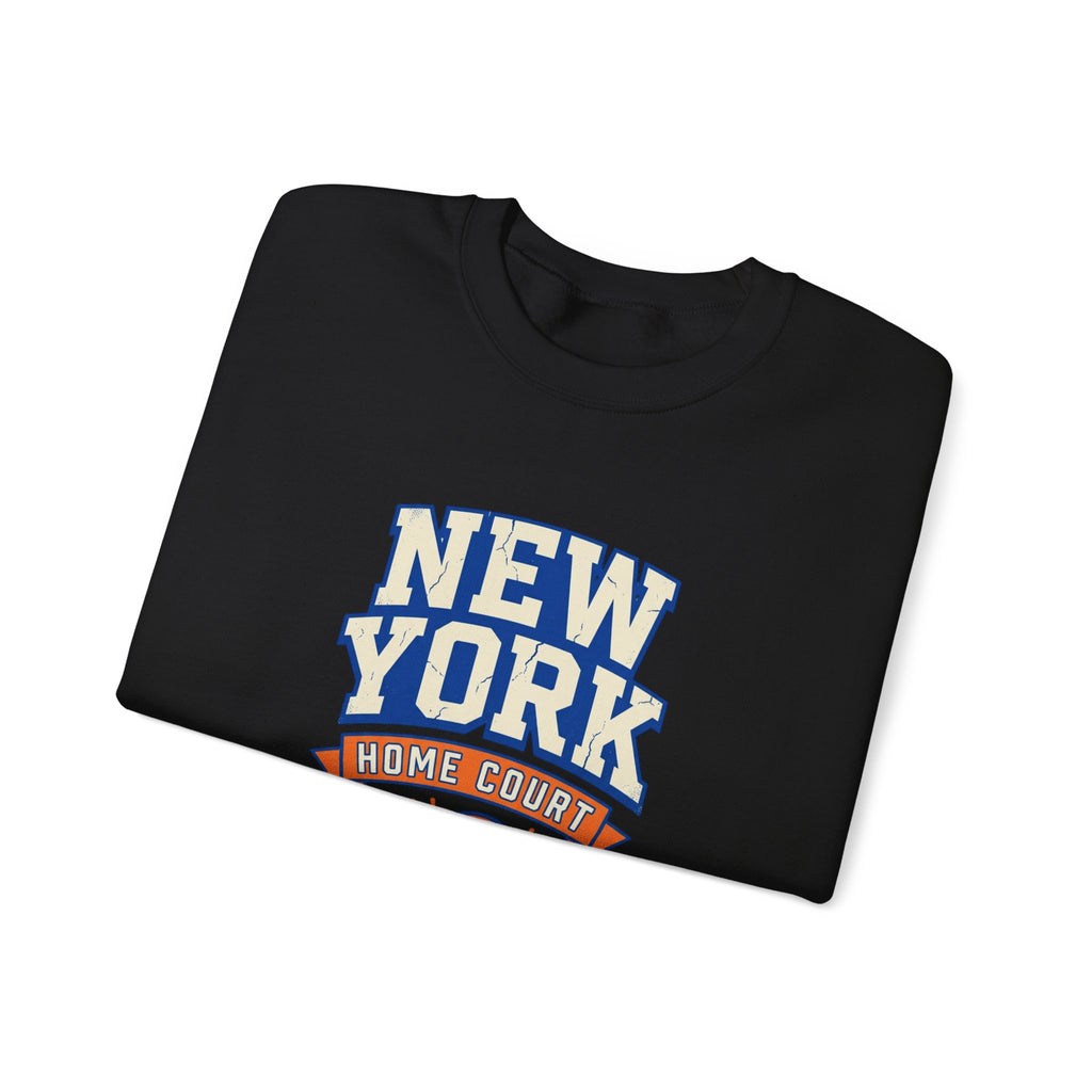 New York Home Court Sweatshirt | Vintage Basketball Pride