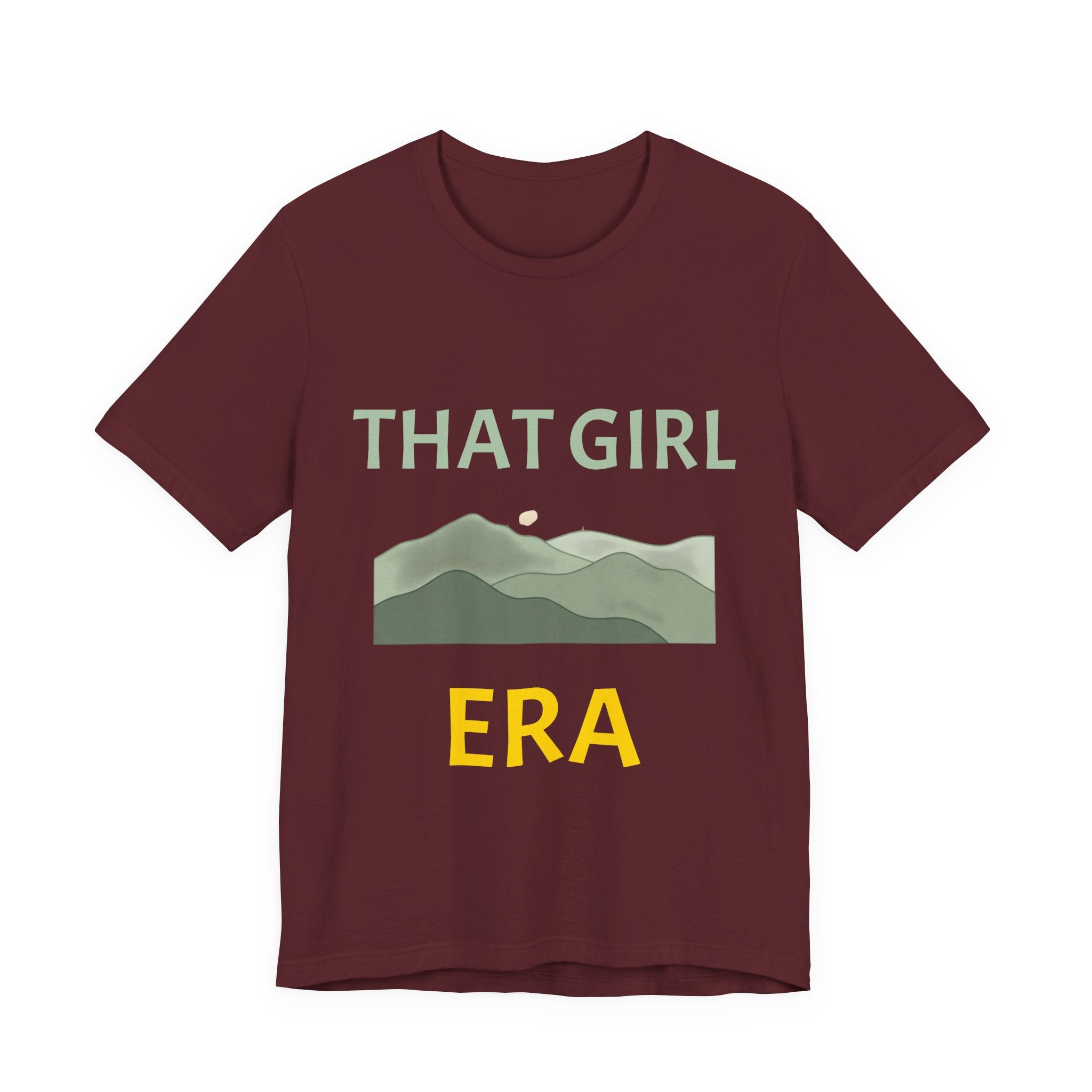 That Girl Era T-Shirt – Retro Mountain Graphic Tee for Empowered Women