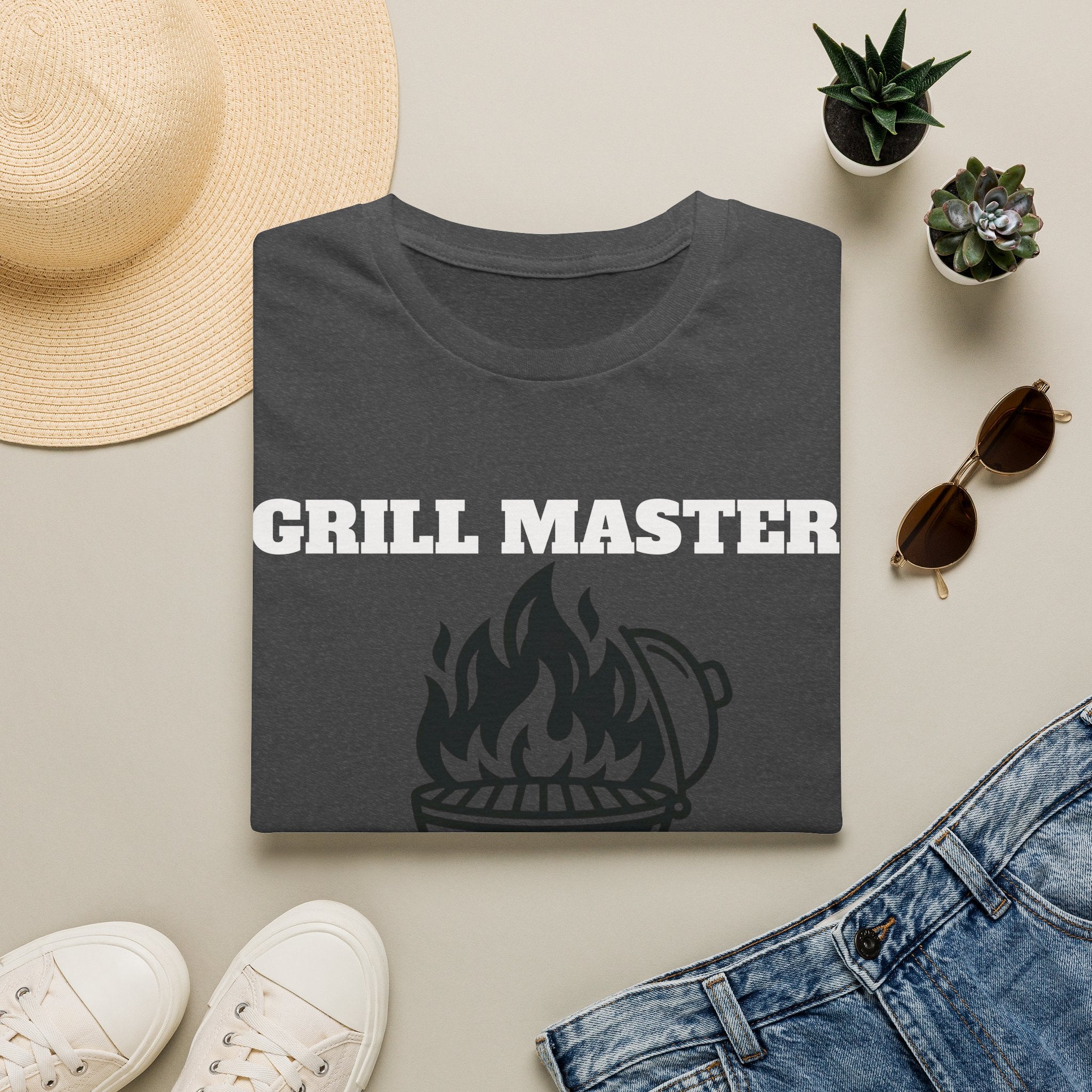 Grill Master T-Shirt — 'Grill Master: Feeding the Family Since' BBQ Tee