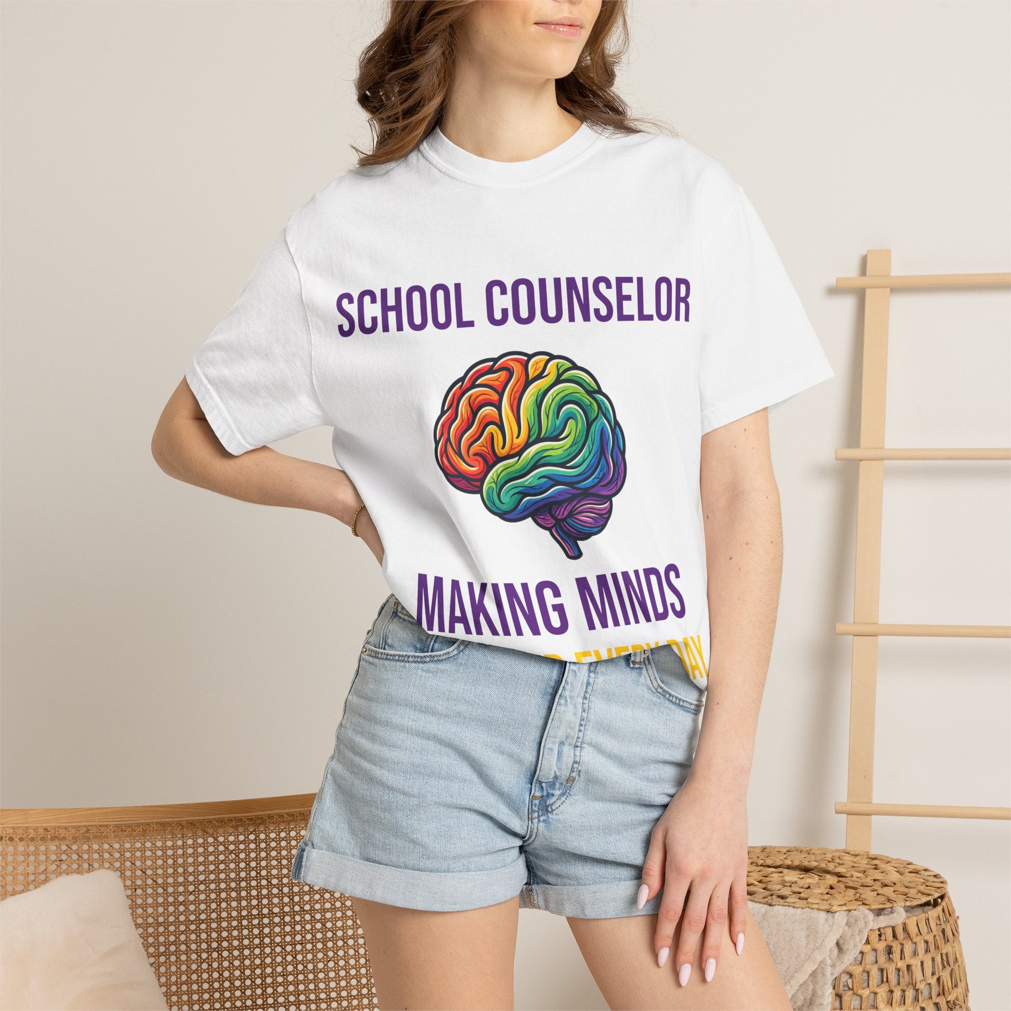 School Counselor T-Shirt — Funny Back To School Mental Health Gift Tee