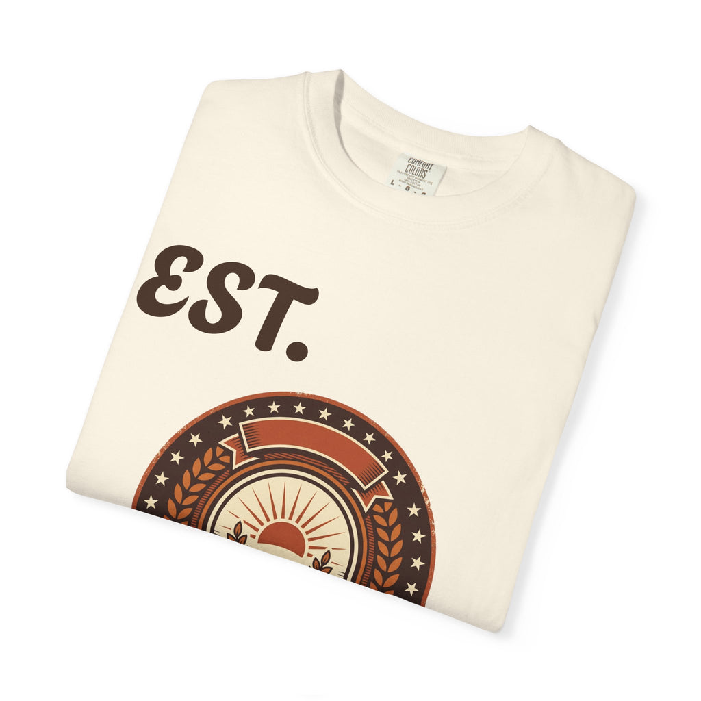 Vintage Dad Est. Year T-Shirt — Retro Father's Day Gift Aged To Perfection Tee