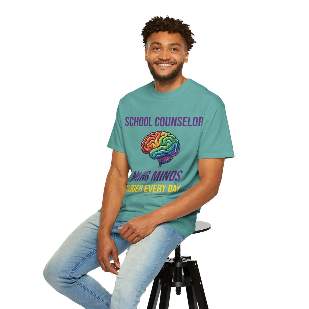 School Counselor T-Shirt — Funny Back To School Mental Health Gift Tee