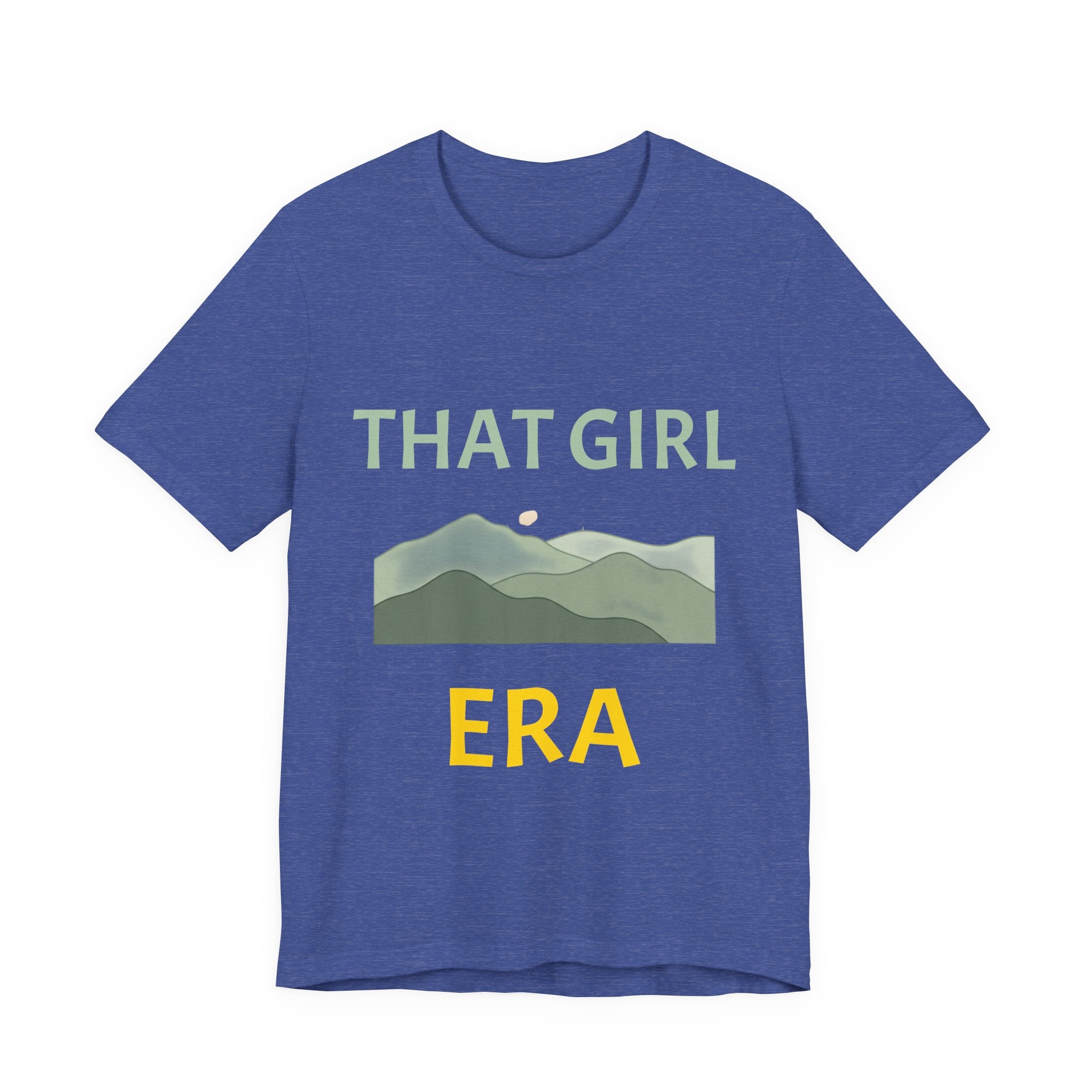 That Girl Era T-Shirt – Retro Mountain Graphic Tee for Empowered Women