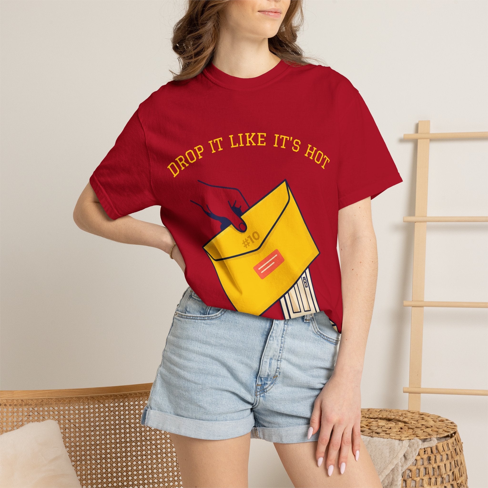 Drop It Like It's Hot T-Shirt — Fun Process Server Gift Tee
