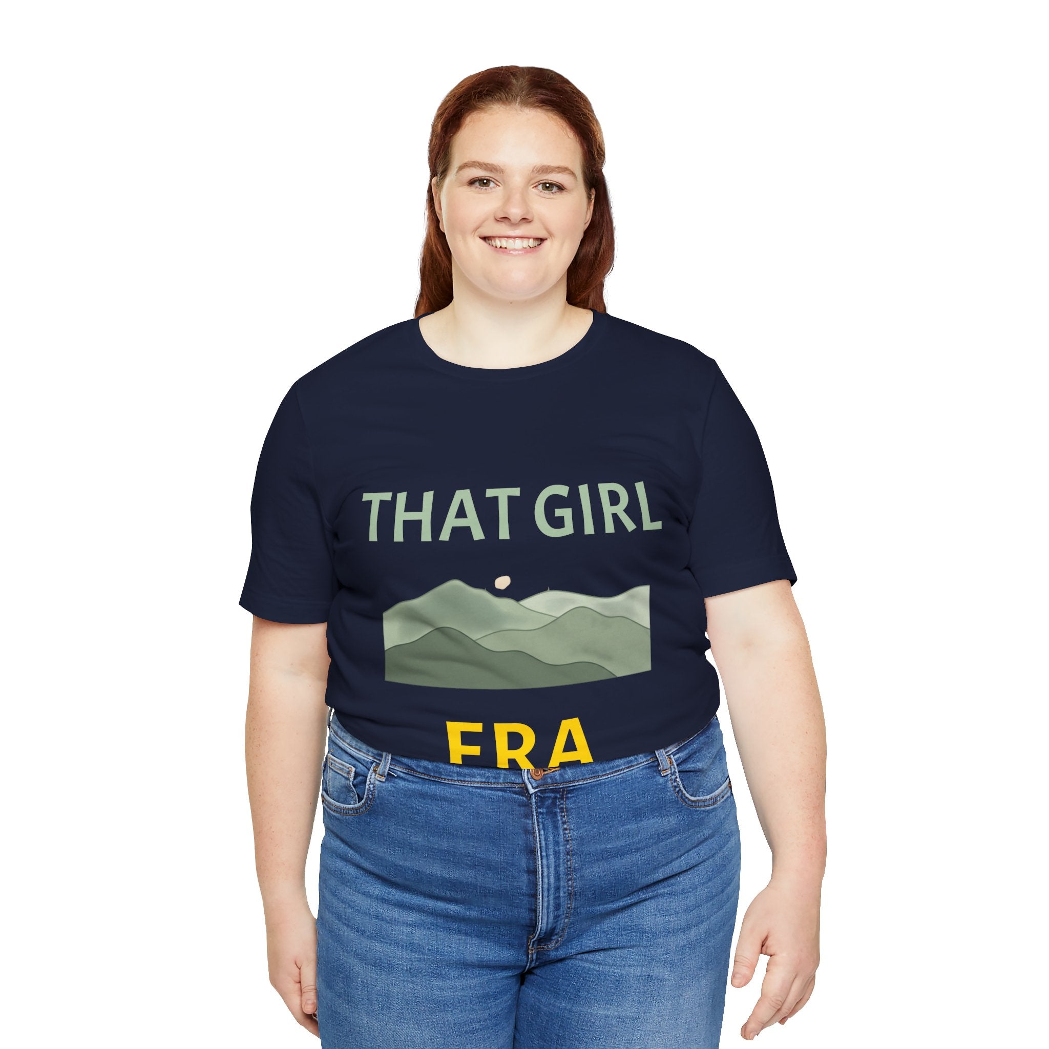 That Girl Era T-Shirt – Retro Mountain Graphic Tee for Empowered Women