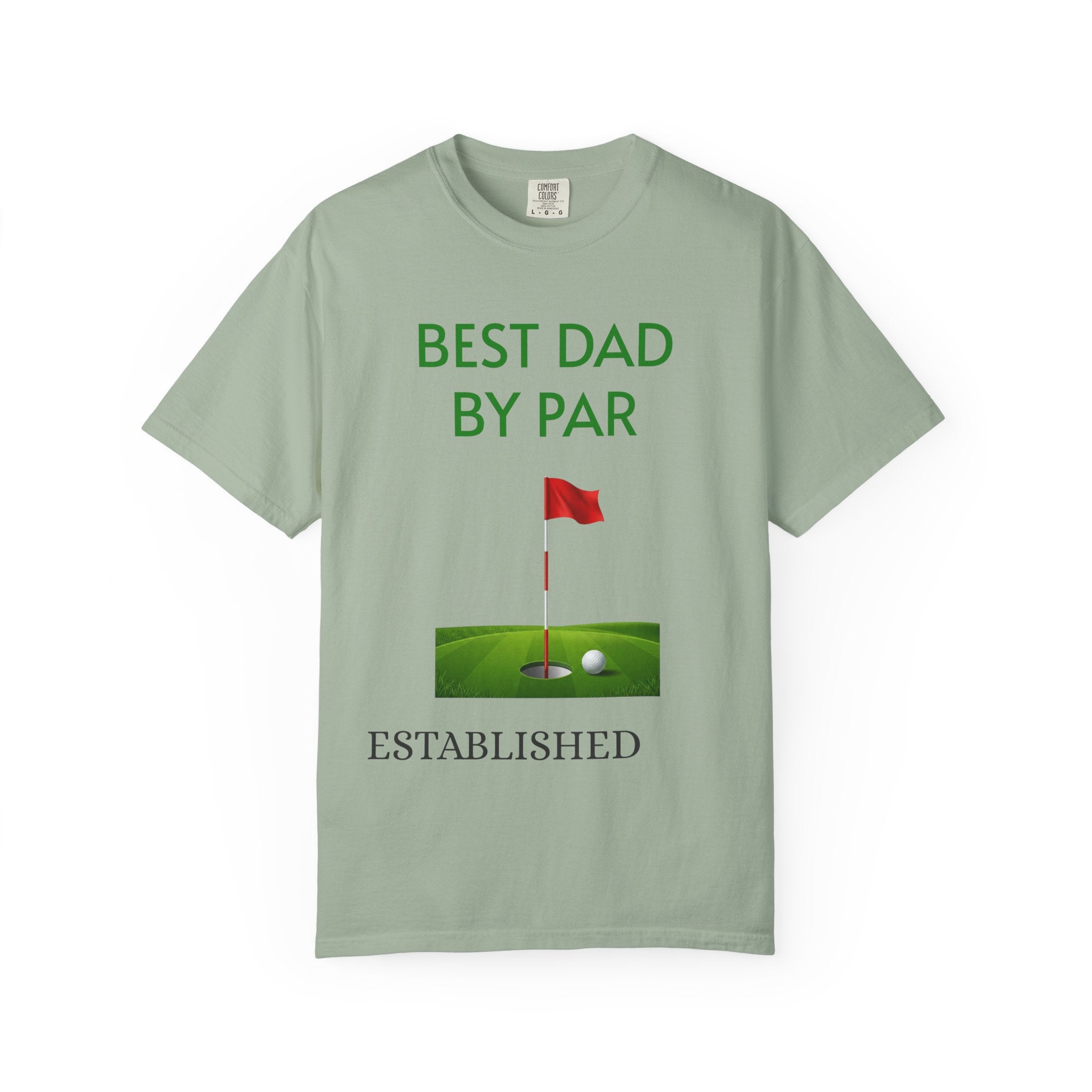 Best Dad By Par Golf T-Shirt — Funny Golfing Father's Day Gift Tee