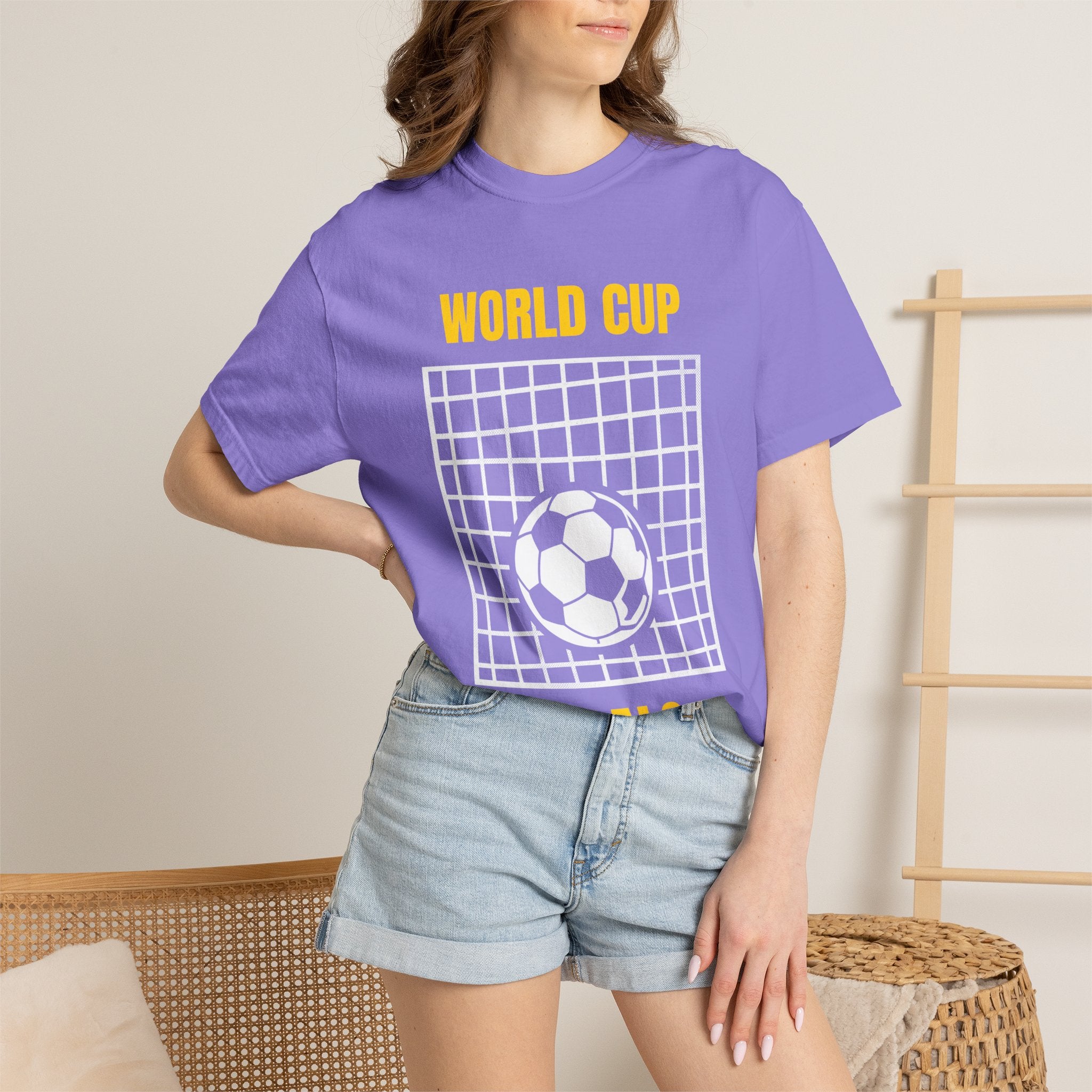 World Cup Goals T-Shirt – Soccer Goal Net & Ball Tee