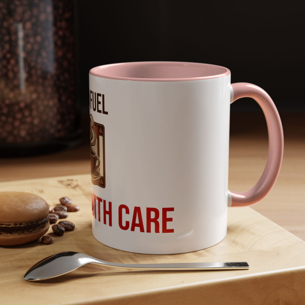 Dad Fuel Coffee Mug — Funny Father's Day Gift Mug Handle With Care 11oz or 15oz