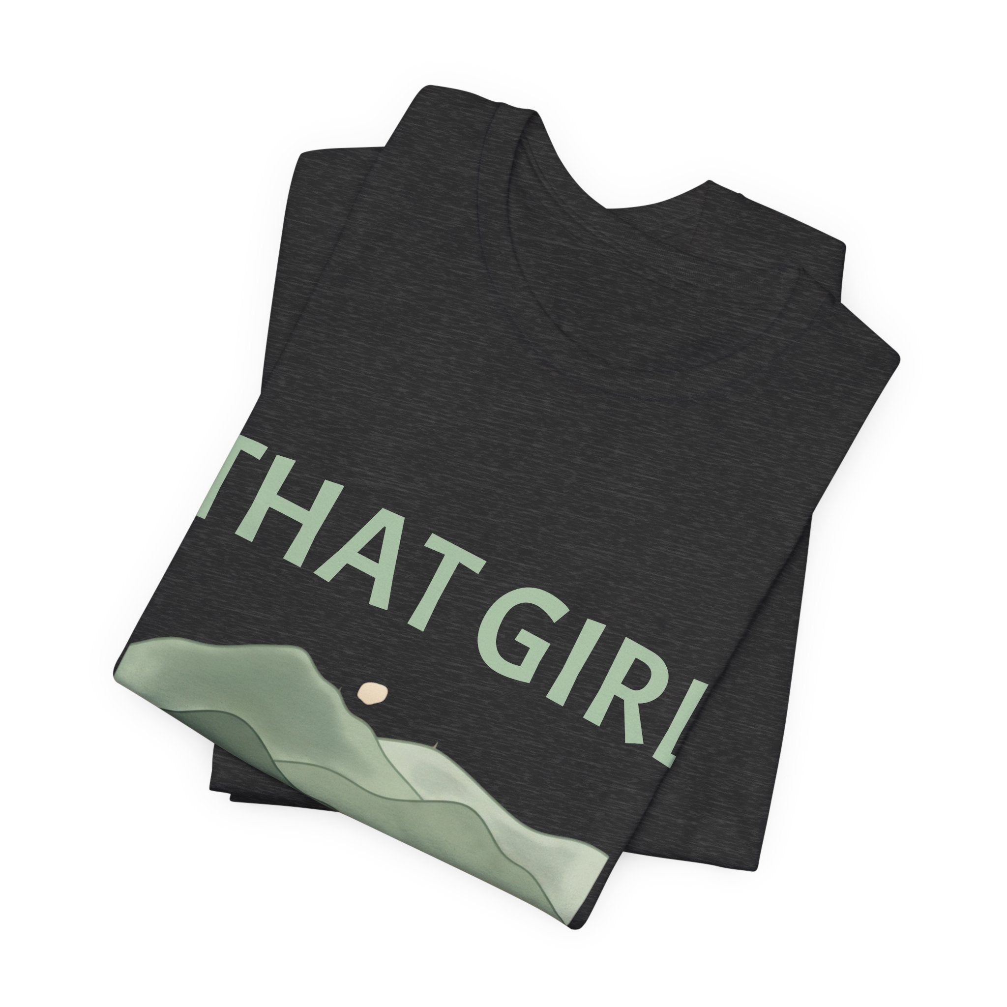 That Girl Era T-Shirt – Retro Mountain Graphic Tee for Empowered Women