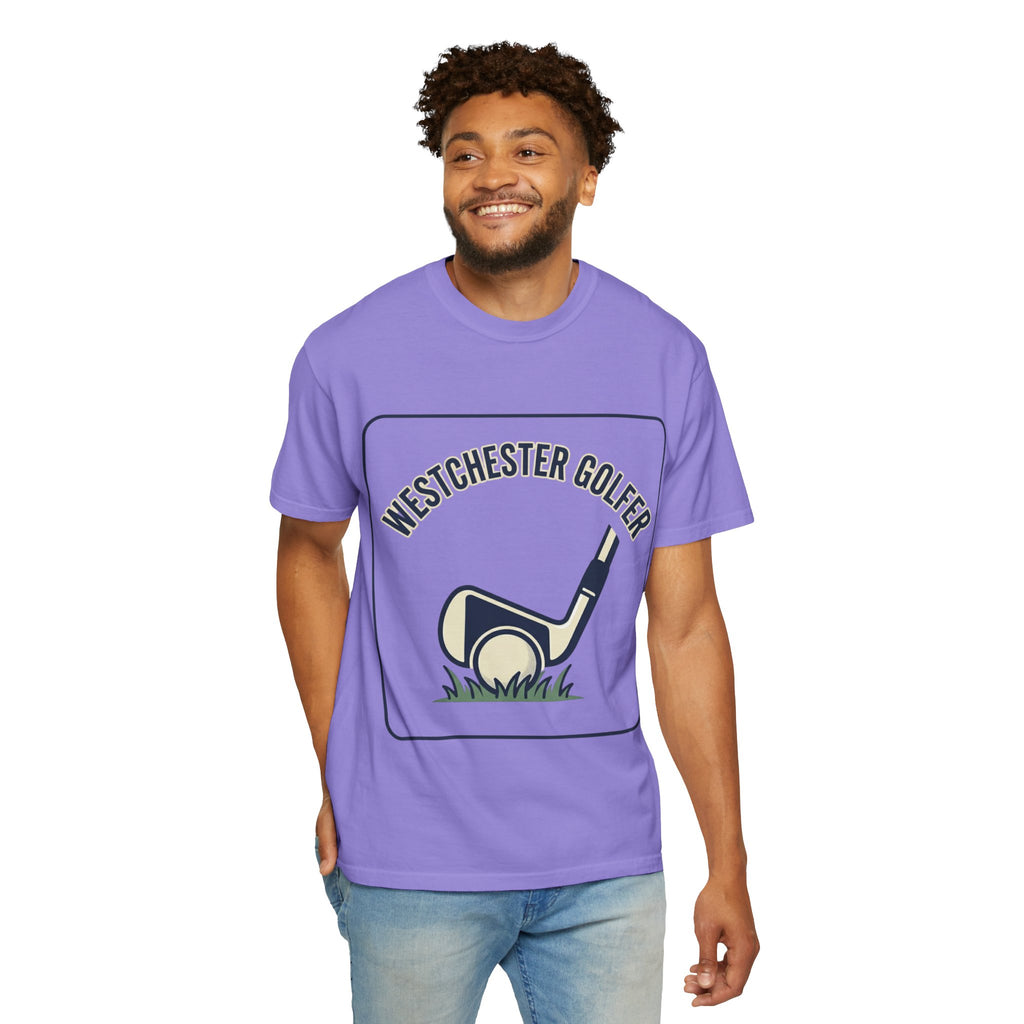 Westchester Golfer T-Shirt — Retro Golf Club & Tee Graphic