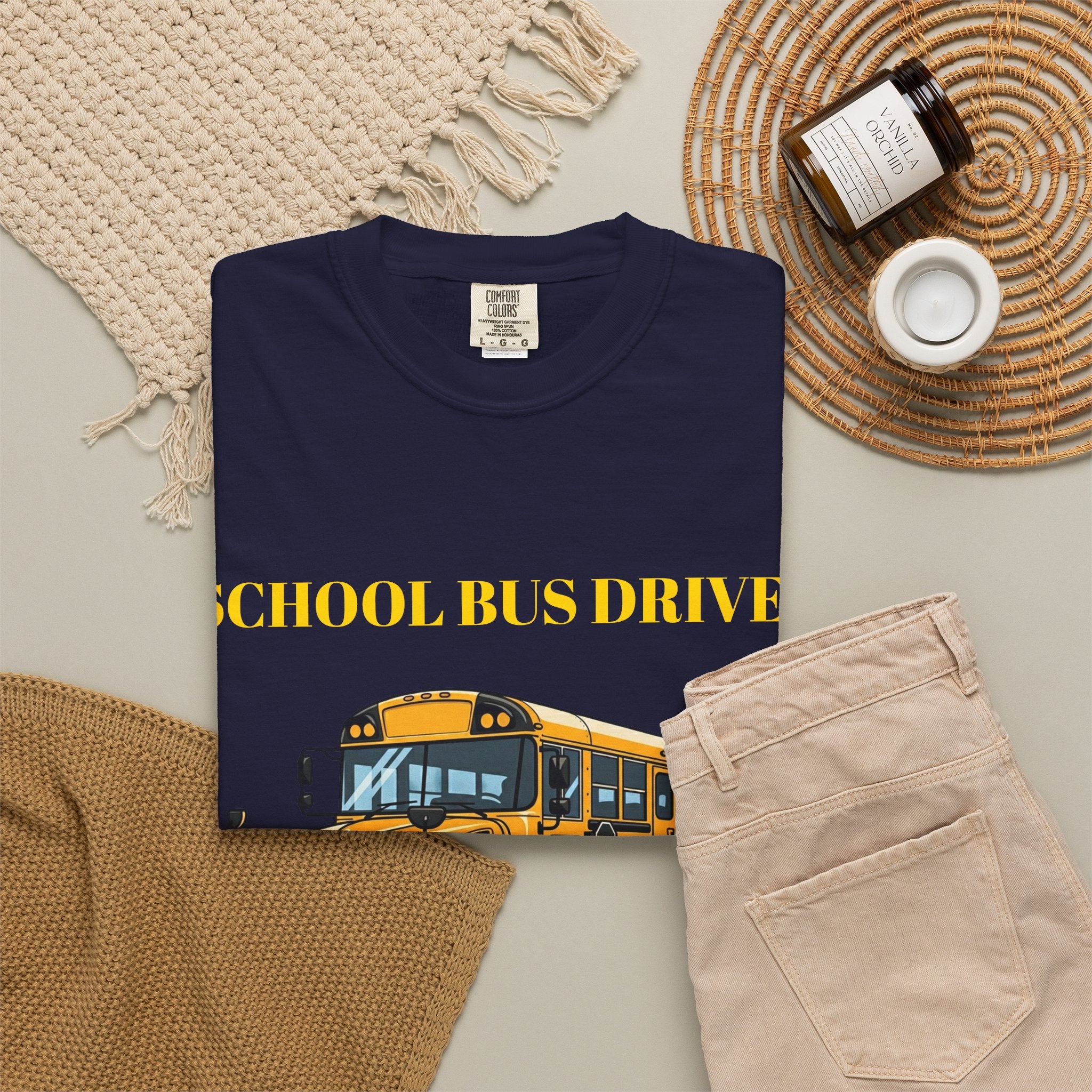 School Bus Driver T-Shirt — "Keeping Your Kids Safe"