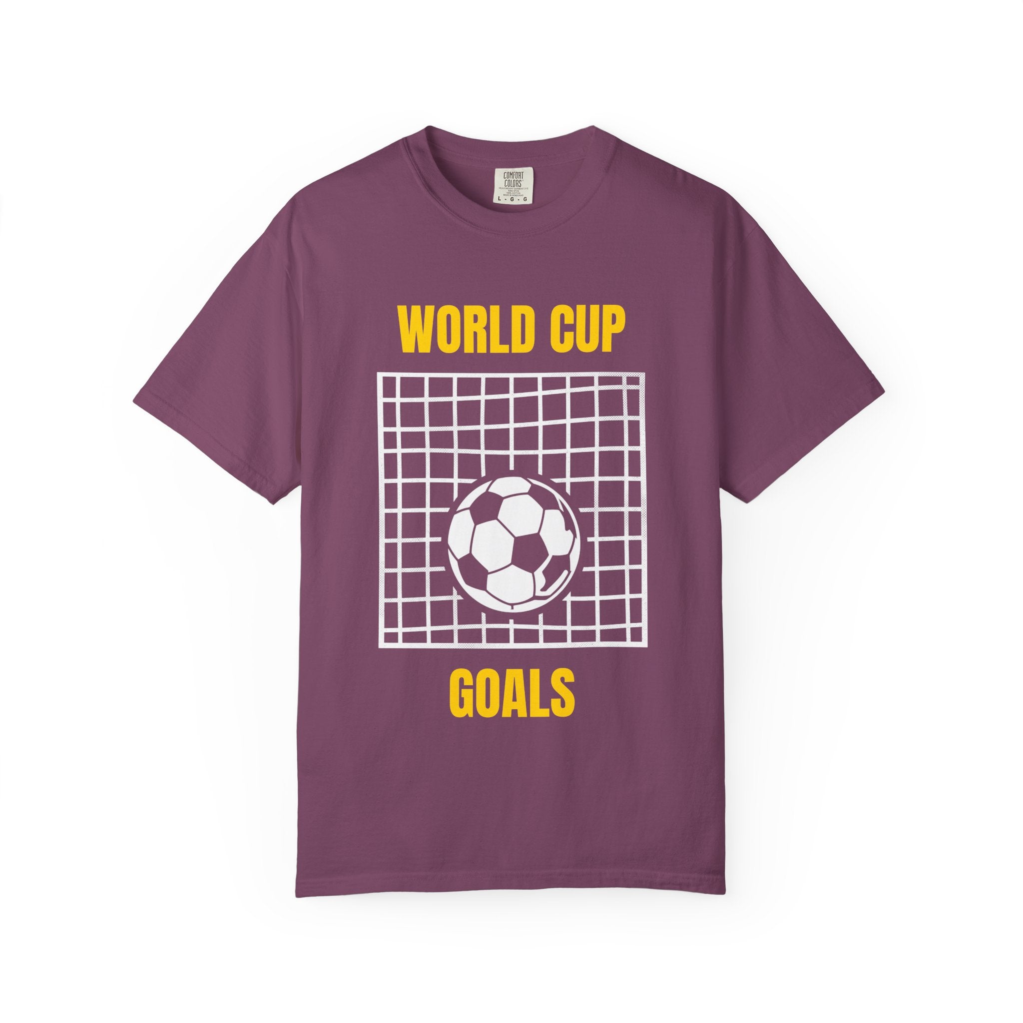 World Cup Goals T-Shirt – Soccer Goal Net & Ball Tee