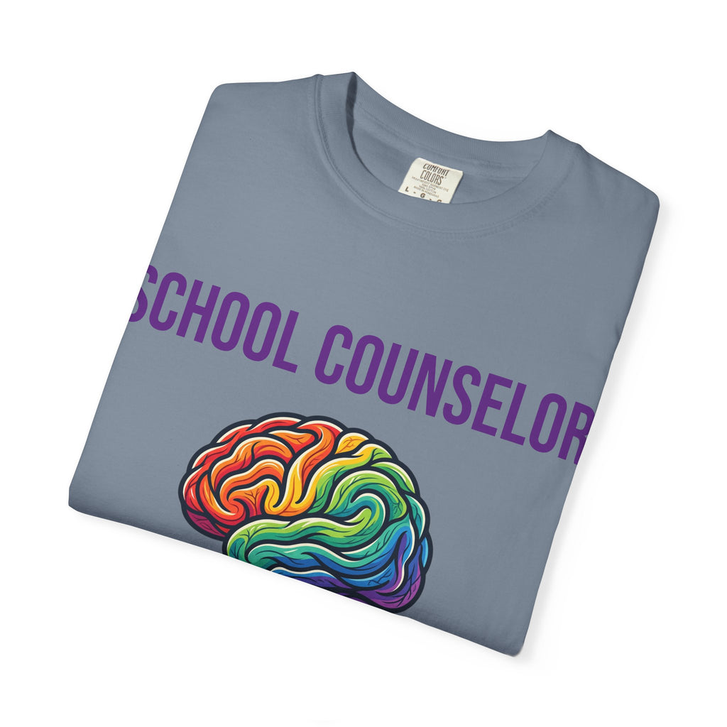 School Counselor T-Shirt — Funny Back To School Mental Health Gift Tee