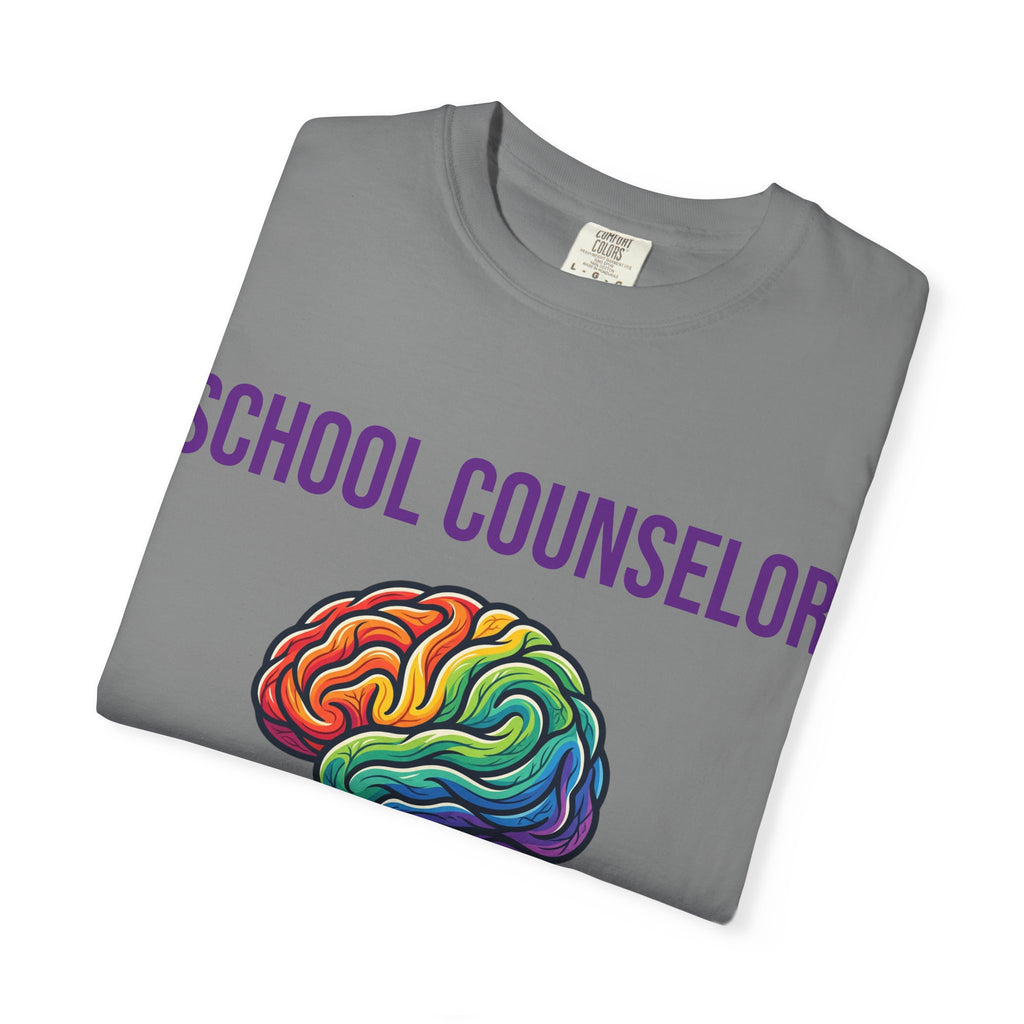 School Counselor T-Shirt — Funny Back To School Mental Health Gift Tee