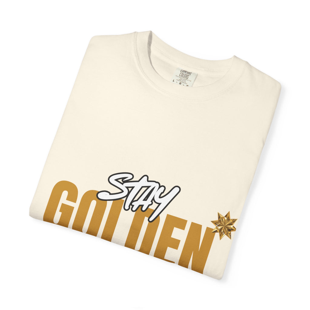 Stay Golden Graphic T-Shirt — "Stay Golden, Shine Bright" Tee