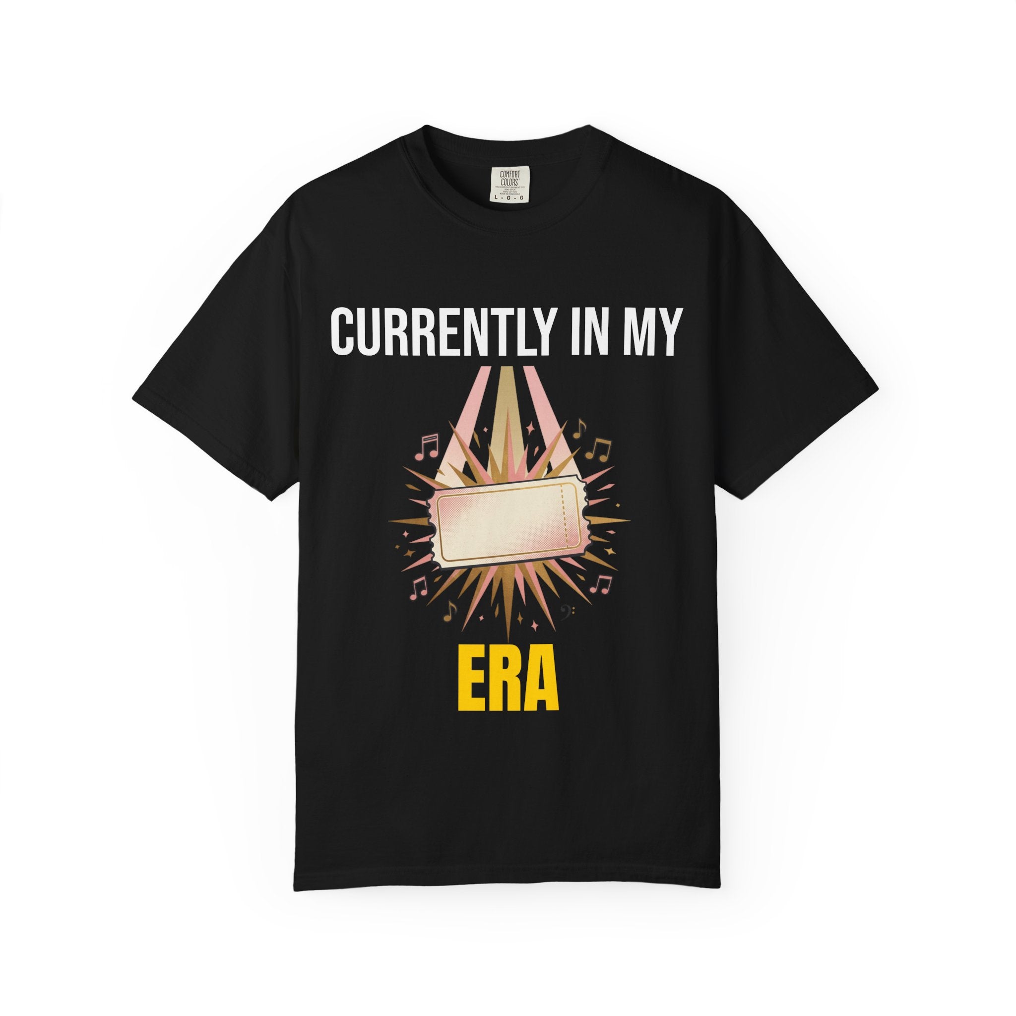 Currently In My Era T-Shirt — Vintage Garment-Dyed Graphic Tee