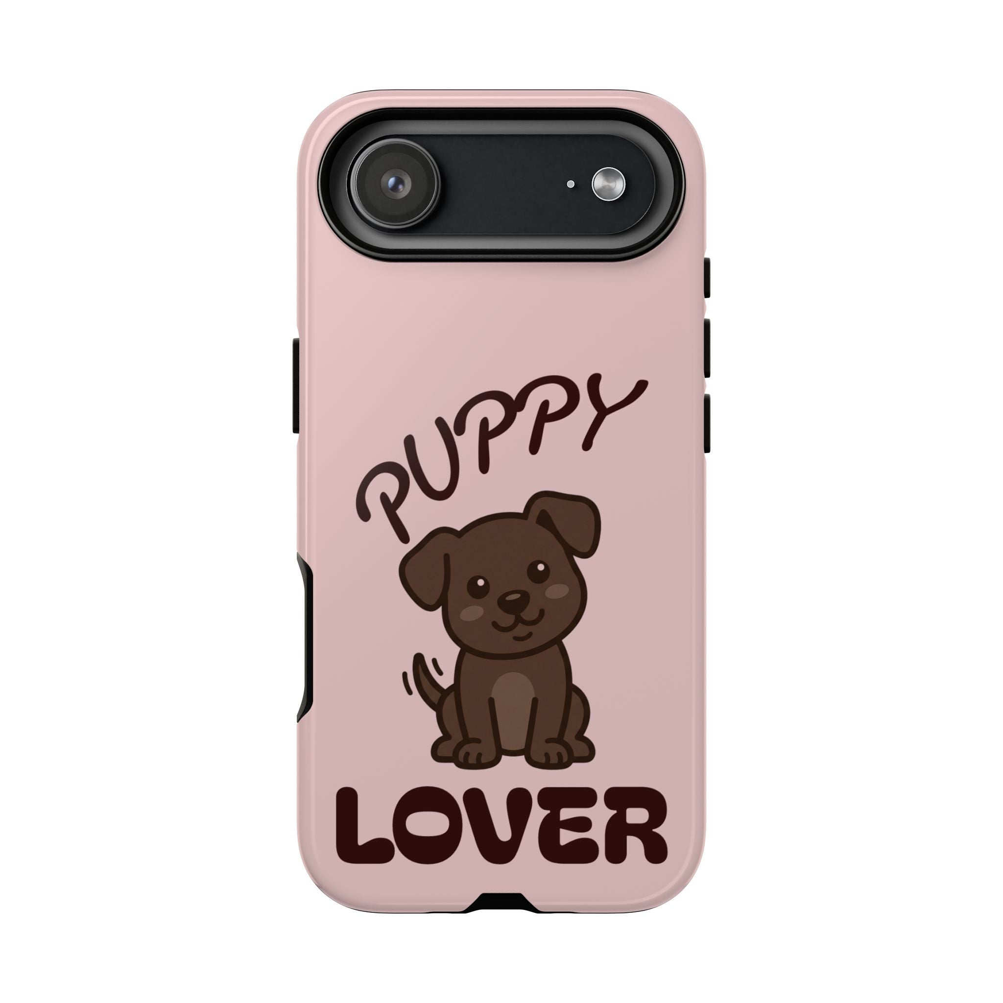 Puppy Lover Phone Case — Cute Brown Puppy Tough Phone Cover