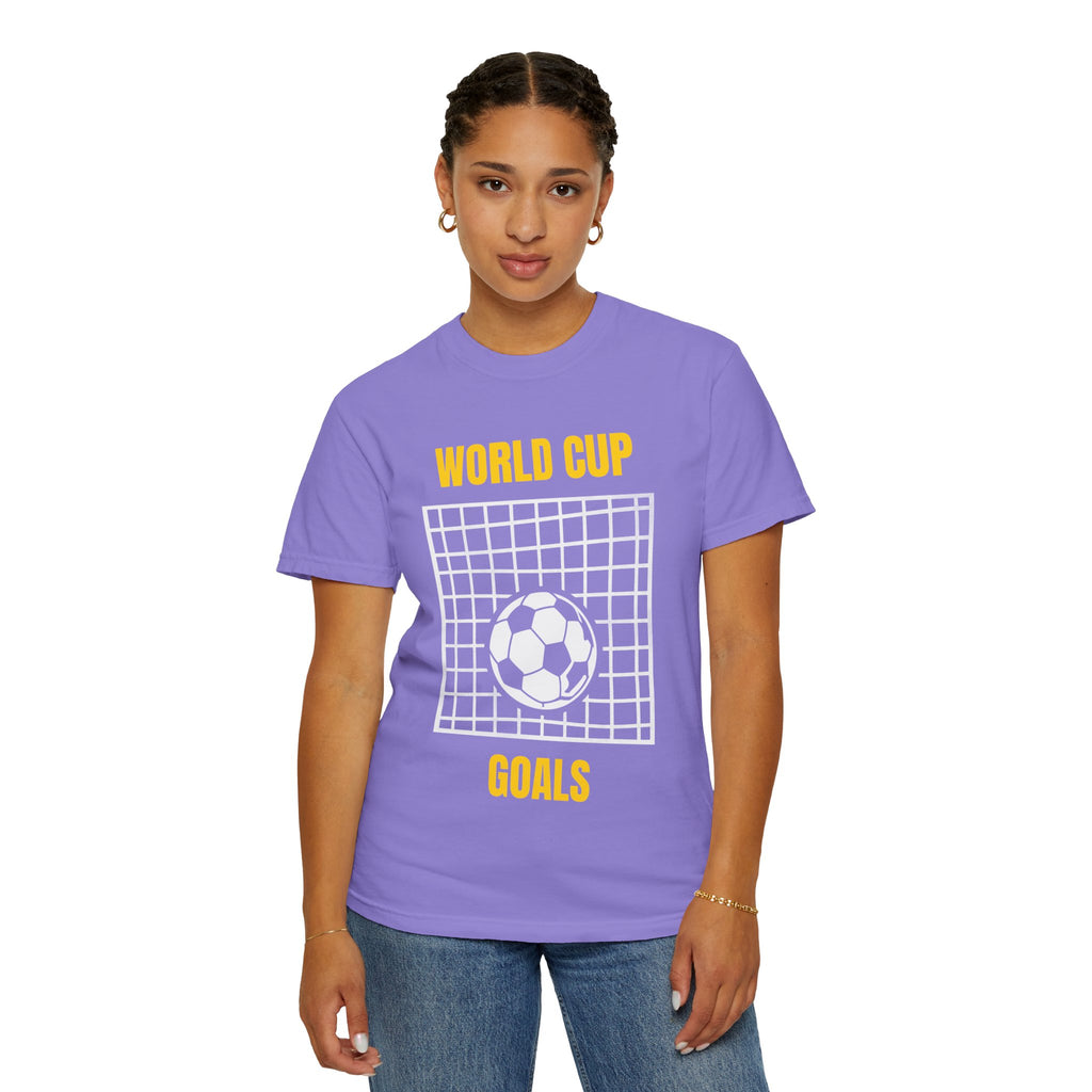 World Cup Goals T-Shirt – Soccer Goal Net & Ball Tee