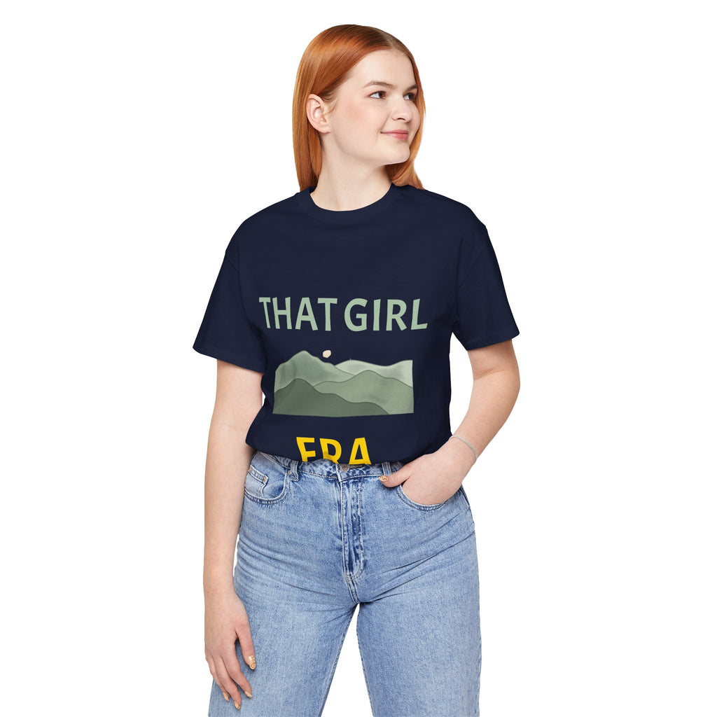 That Girl Era T-Shirt – Retro Mountain Graphic Tee for Empowered Women