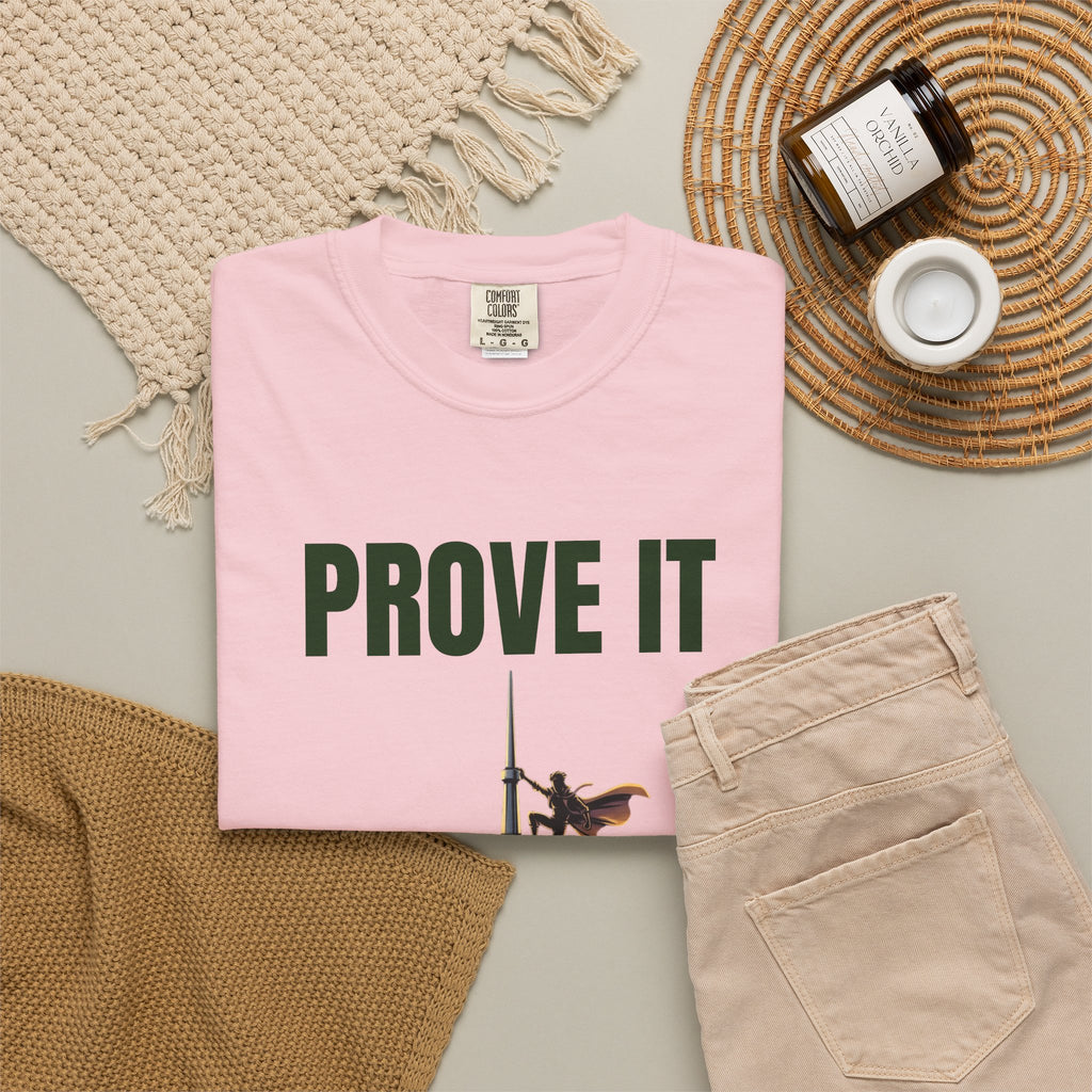 Prove It T‑Shirt — Parkour Rooftop Silhouette Graphic Tee