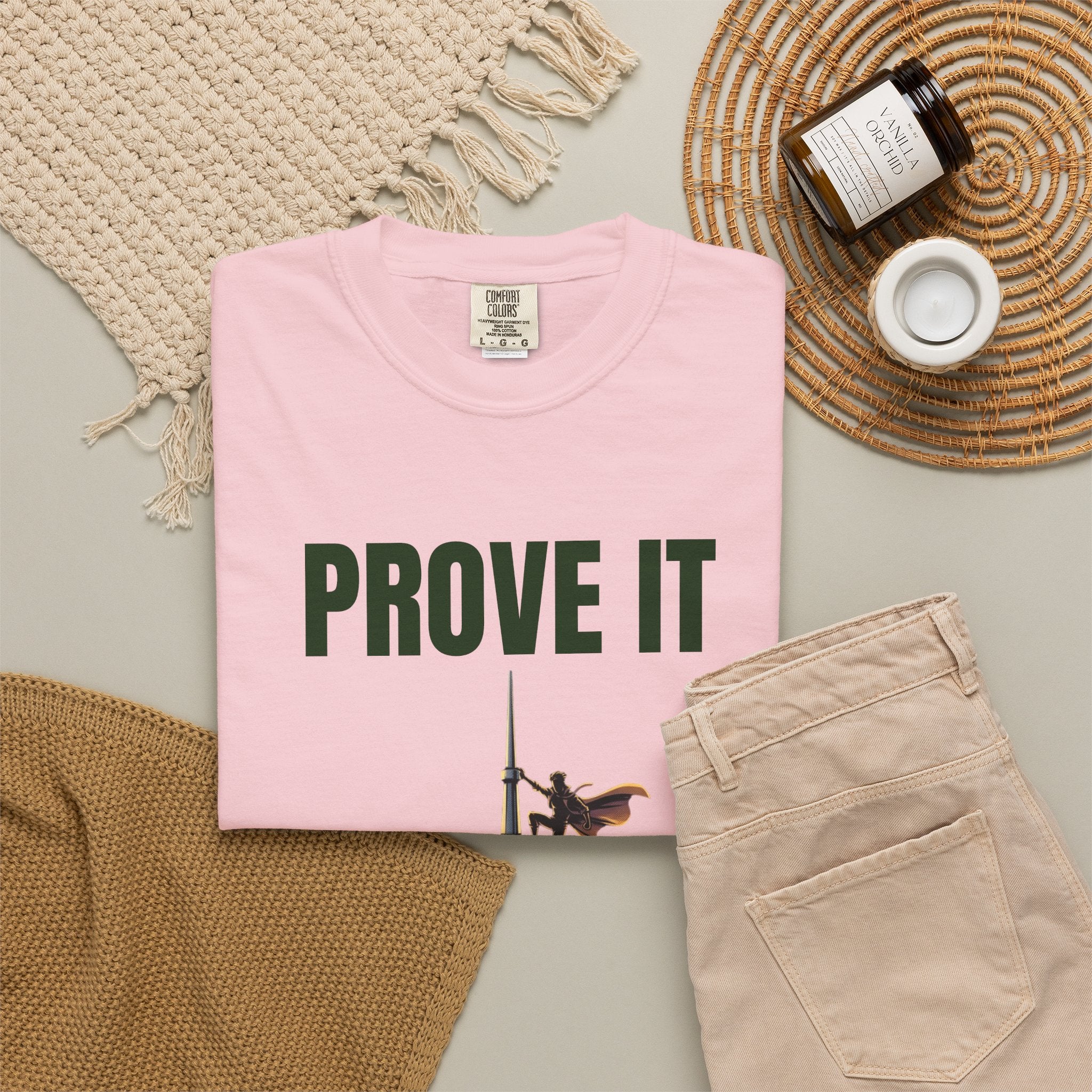 Prove It T‑Shirt — Parkour Rooftop Silhouette Graphic Tee