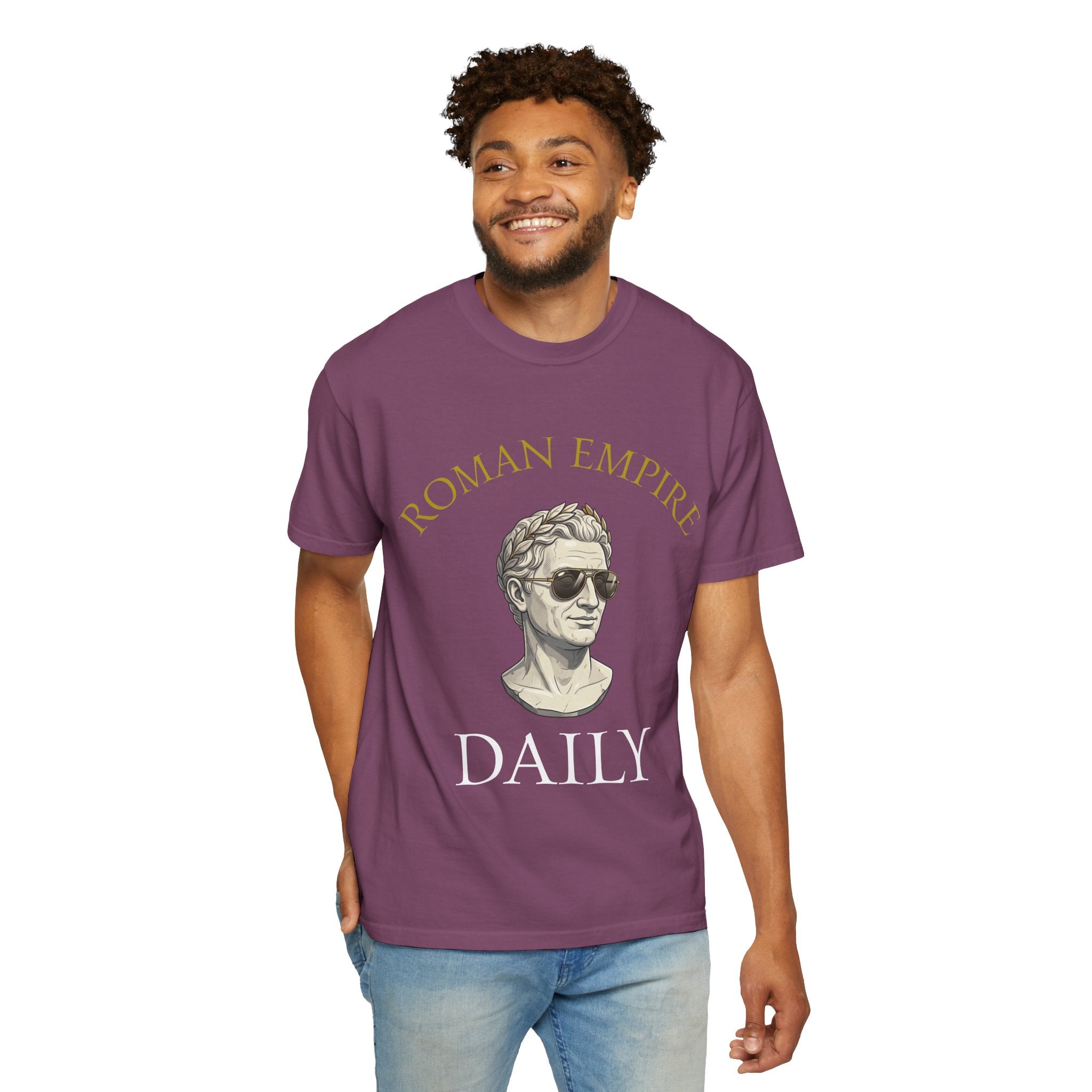 Roman Empire Daily T-Shirt — Classic Bust Graphic Tee