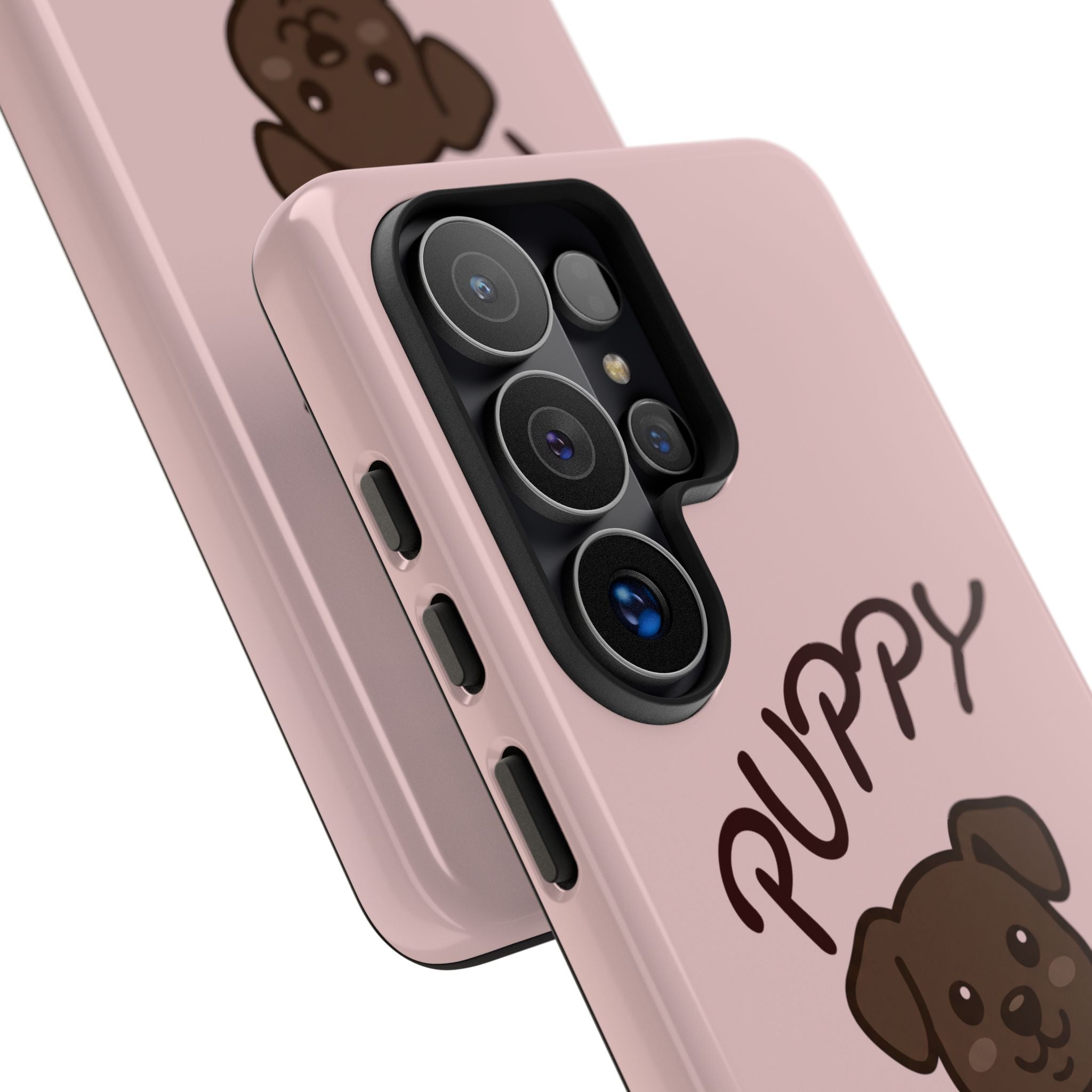 Puppy Lover Phone Case — Cute Brown Puppy Tough Phone Cover
