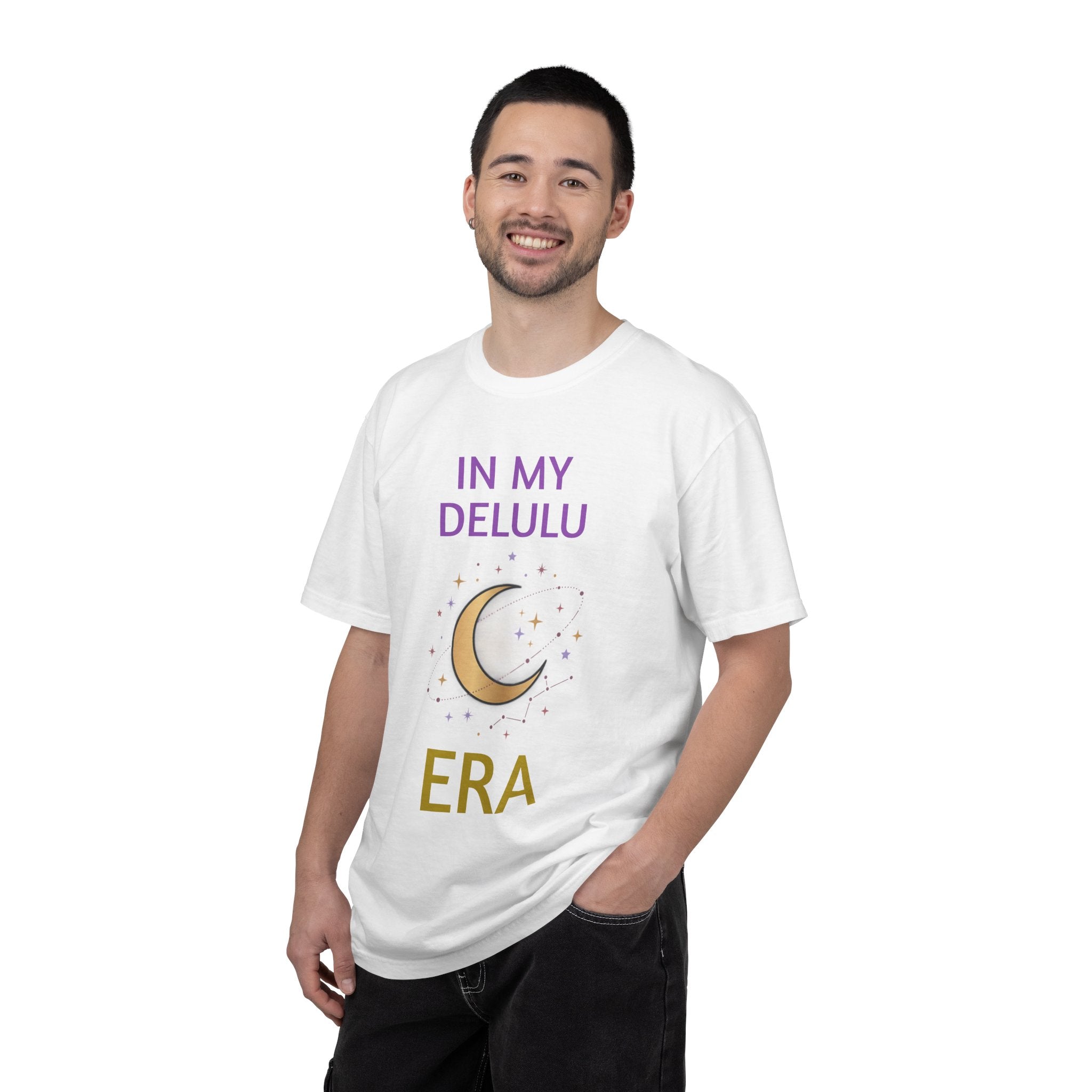In My Delulu Era T-Shirt — Moon & Stars Graphic Tee
