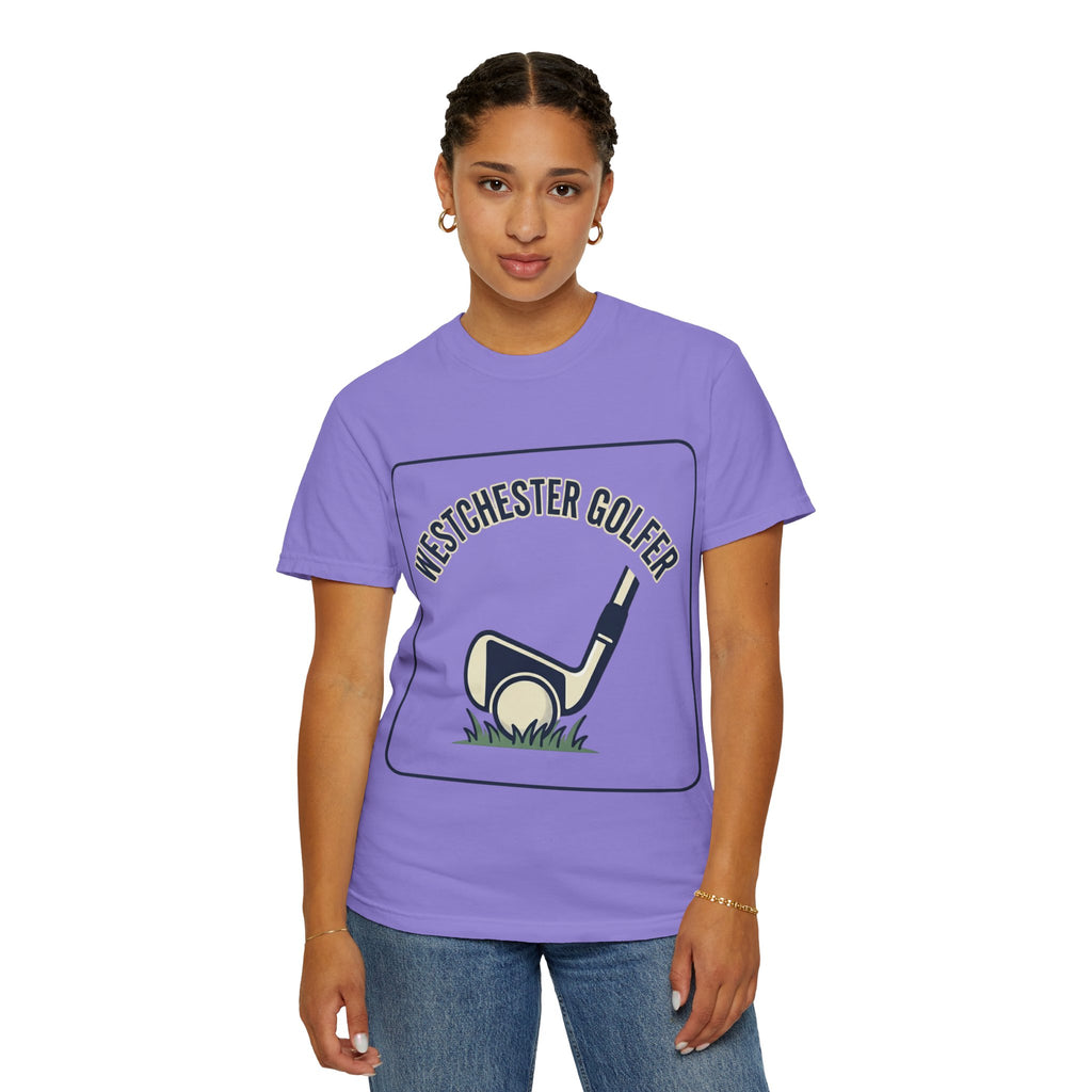 Westchester Golfer T-Shirt — Retro Golf Club & Tee Graphic