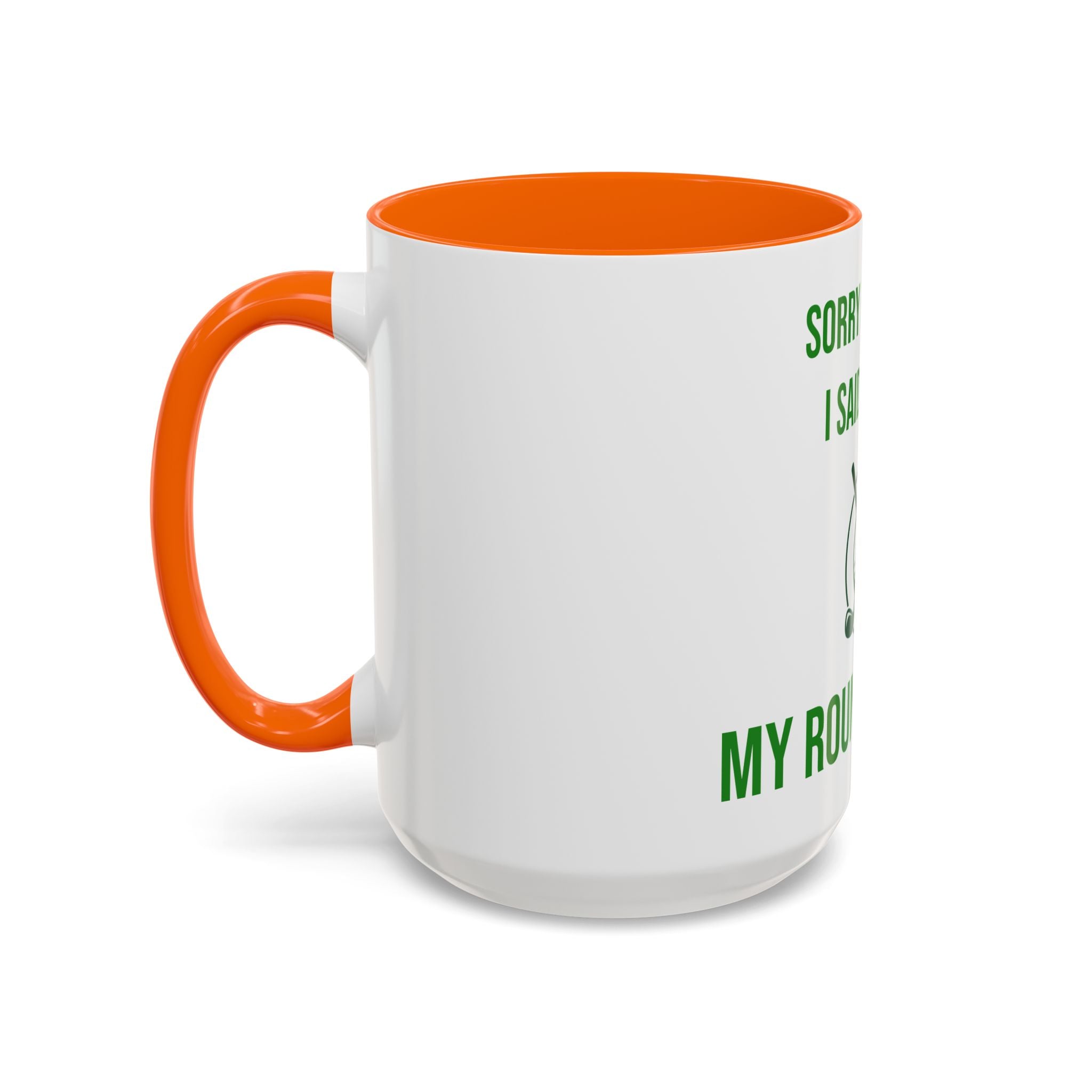 Sorry For What I Said Before My Golf Game Coffee Mug — Funny Golfing Dad Father's Day Gift